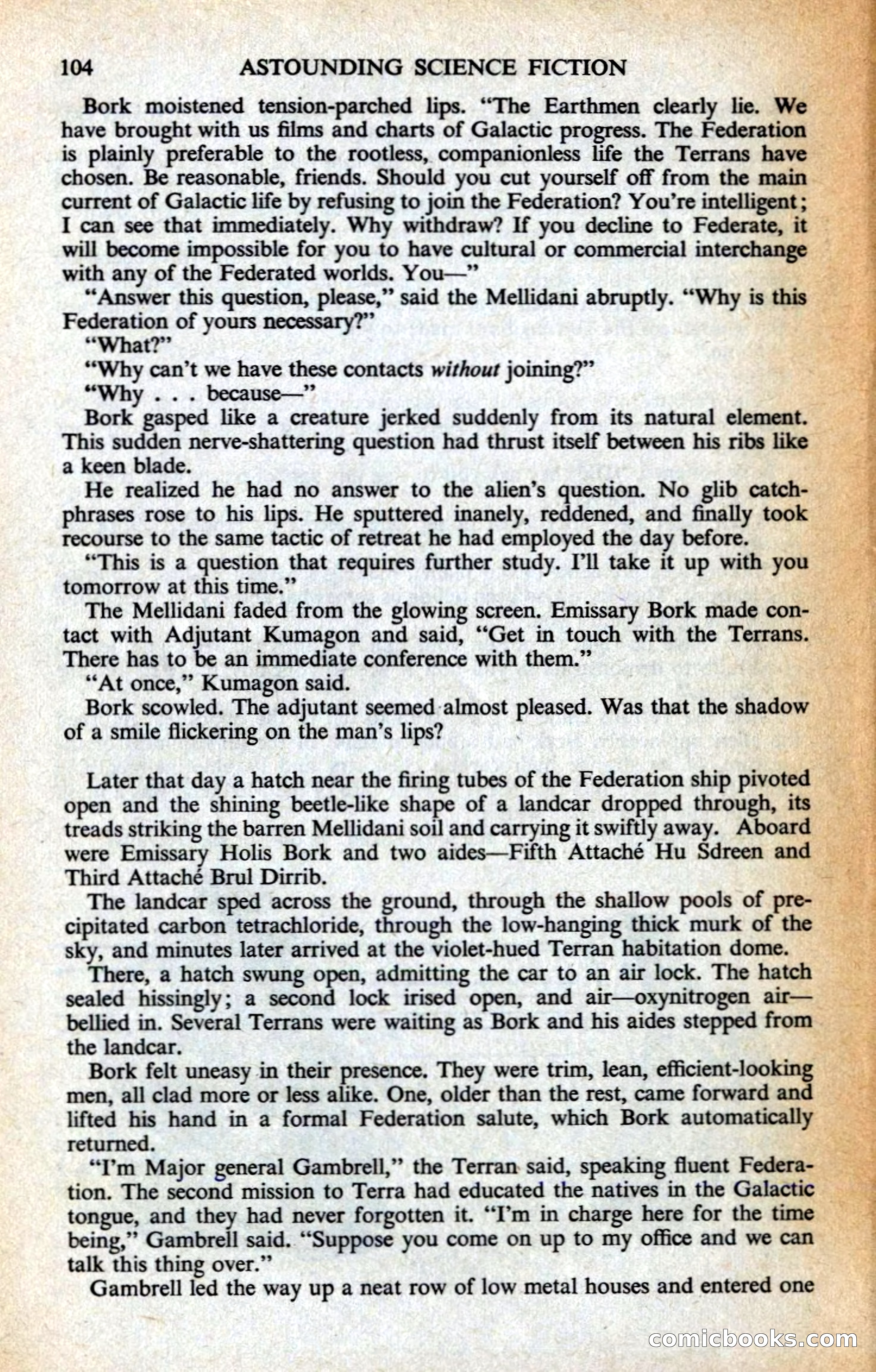 Astounding British Edition, Volume 14, Number 11 — page 106 of 132