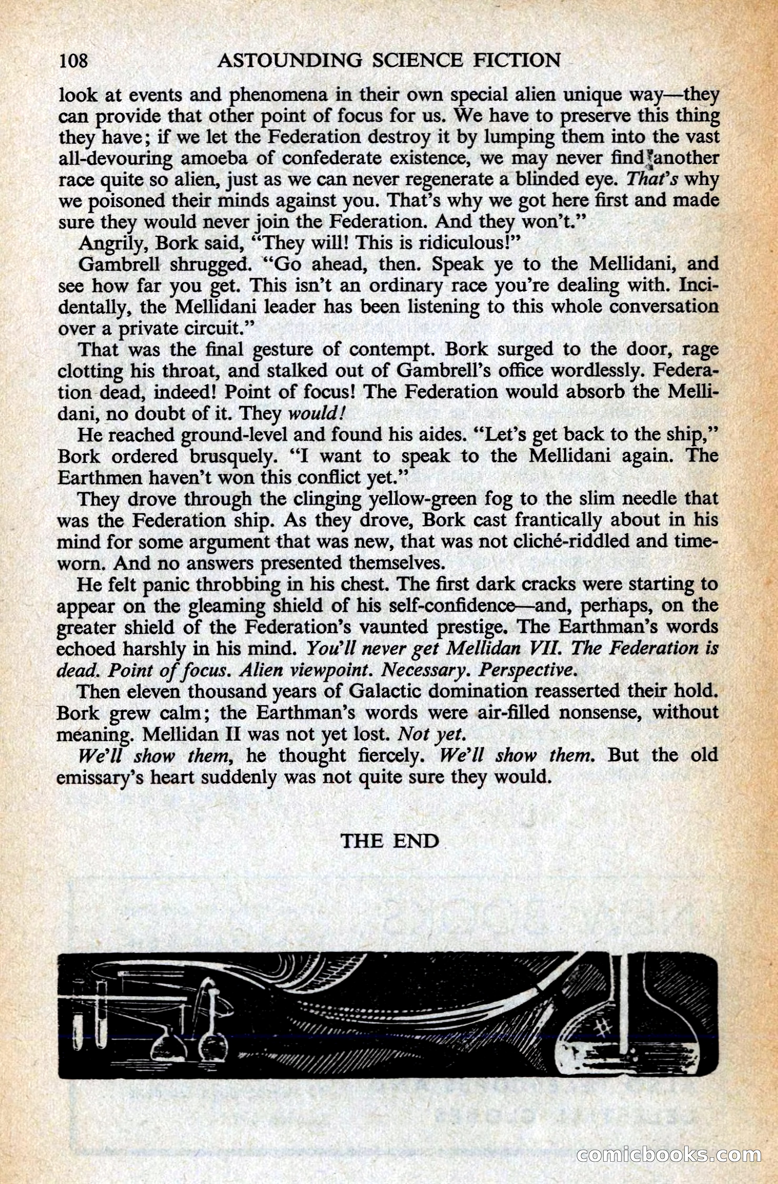 Astounding British Edition, Volume 14, Number 11 — page 110 of 132