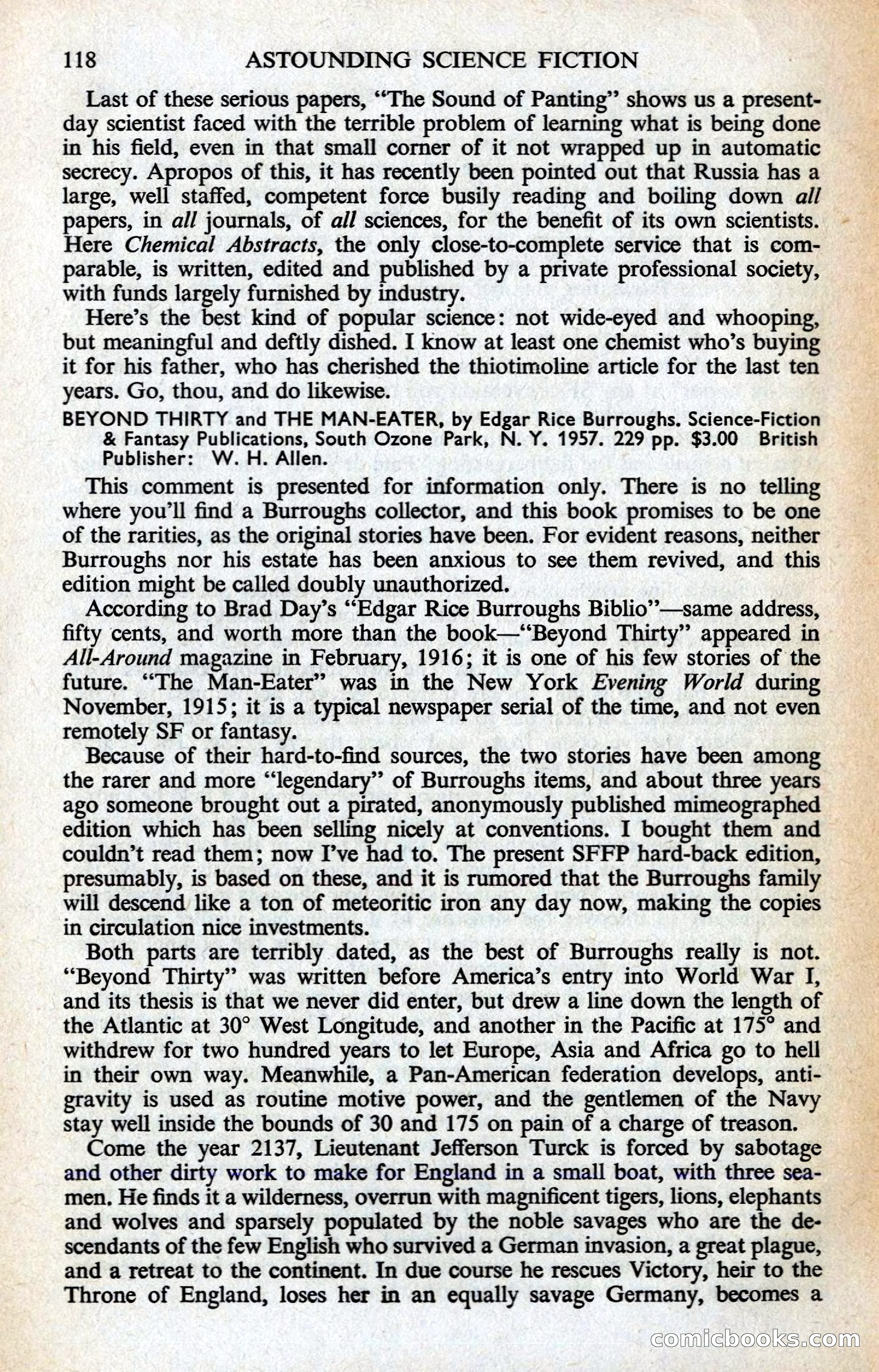 Astounding British Edition, Volume 14, Number 11 — page 120 of 132
