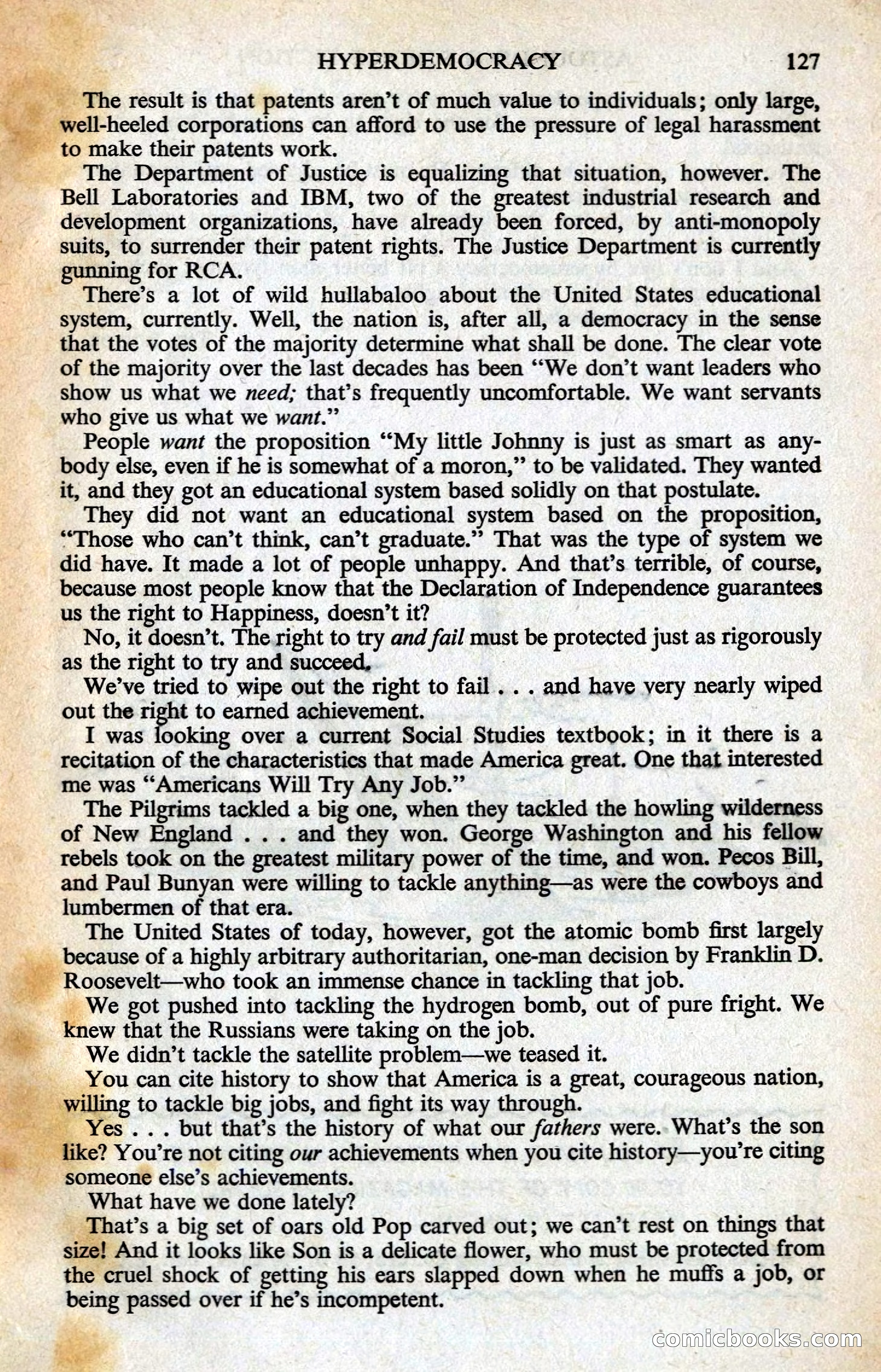 Astounding British Edition, Volume 14, Number 11 — page 129 of 132