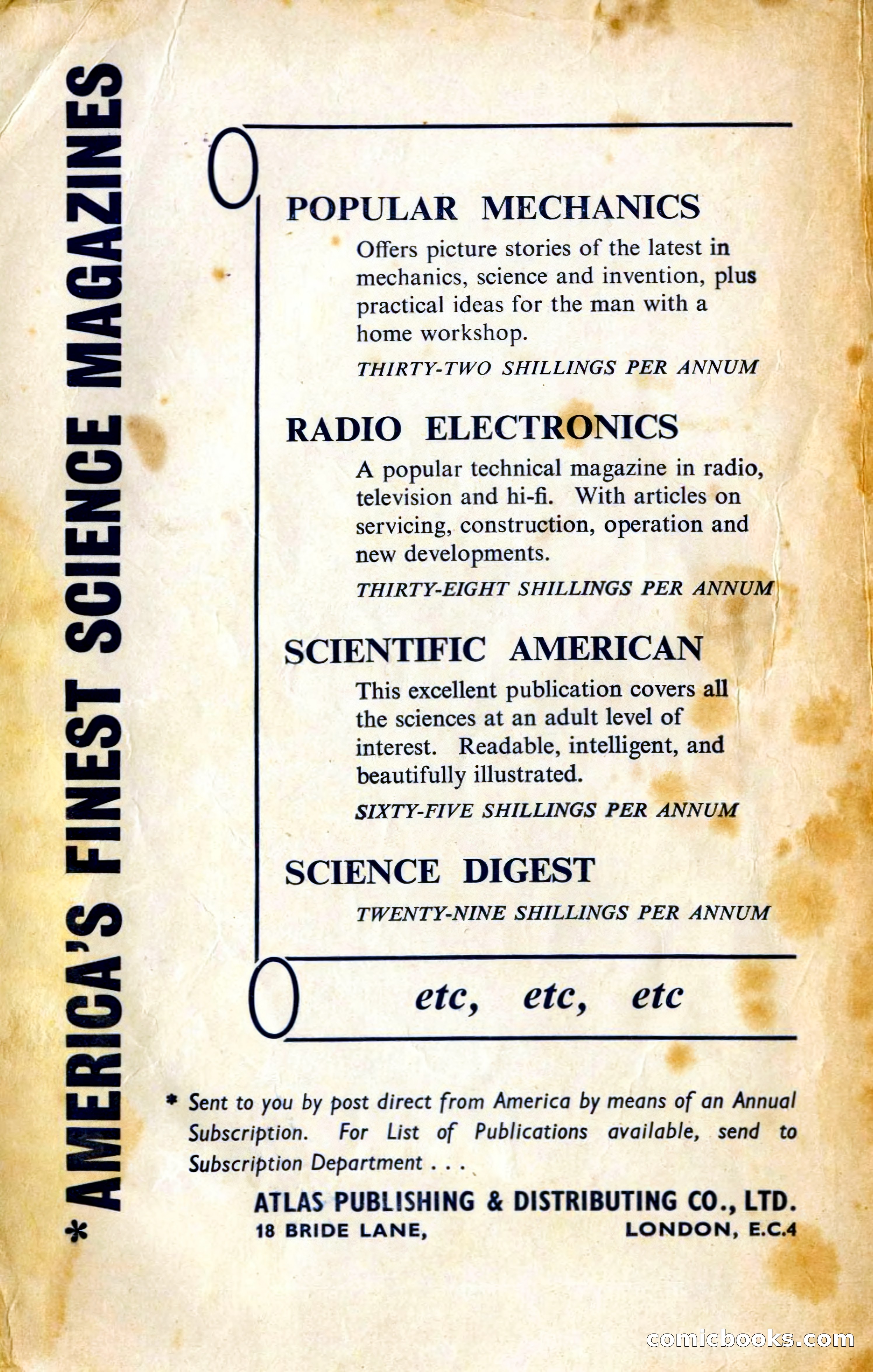 Astounding Science Fiction, British Edition — page 1 of 132