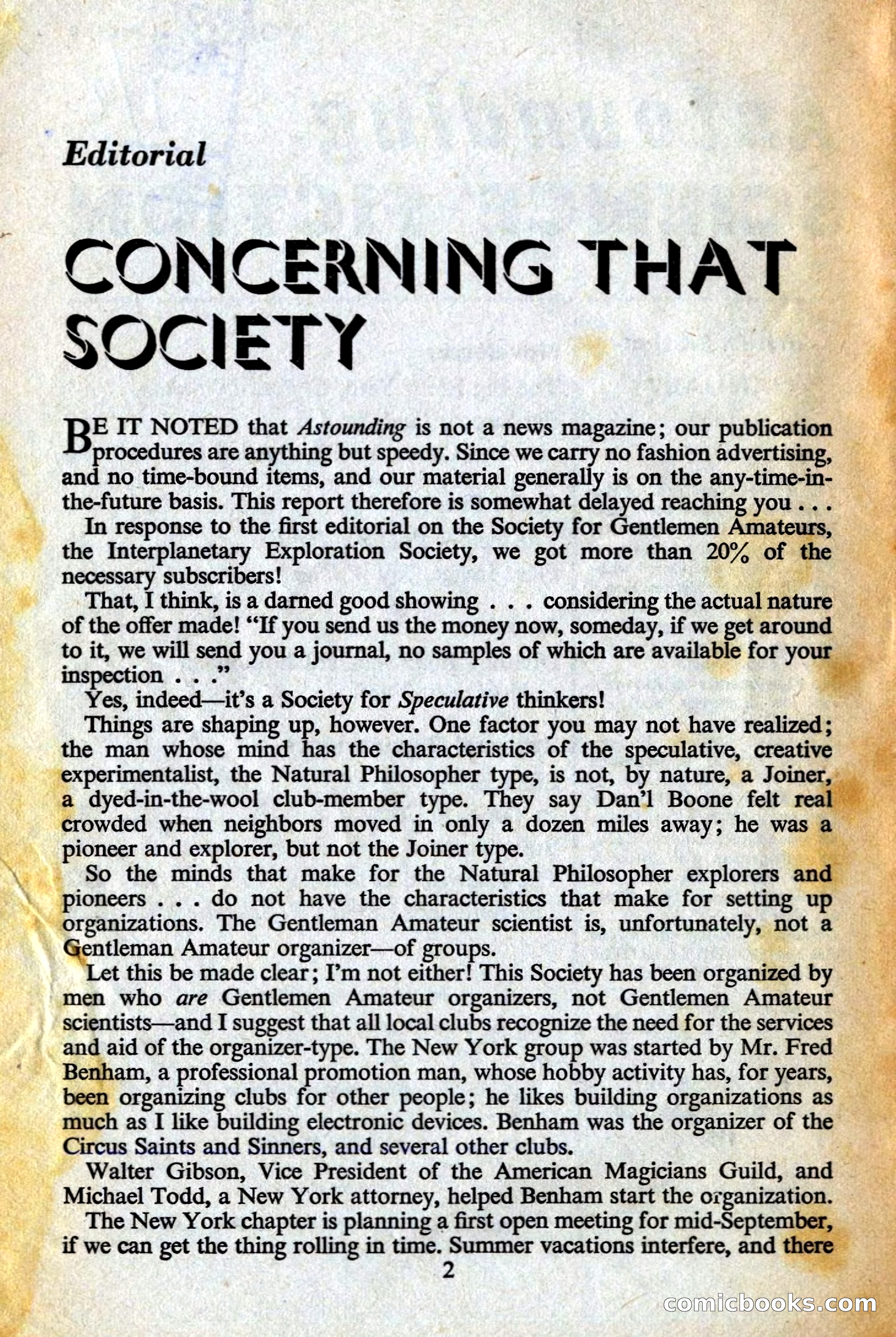 Astounding Science Fiction, British Edition — page 4 of 132