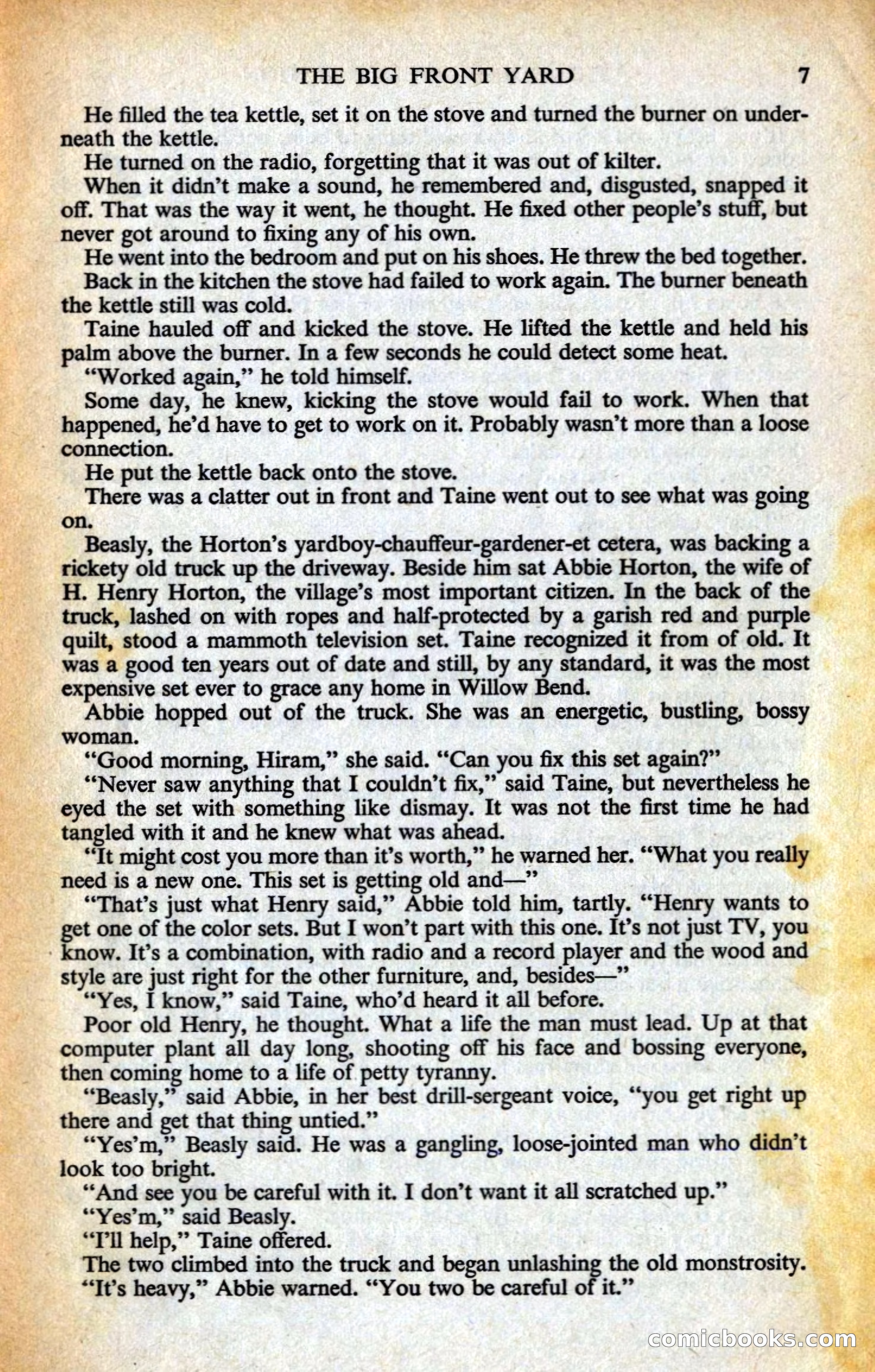Astounding Science Fiction, British Edition — page 9 of 132