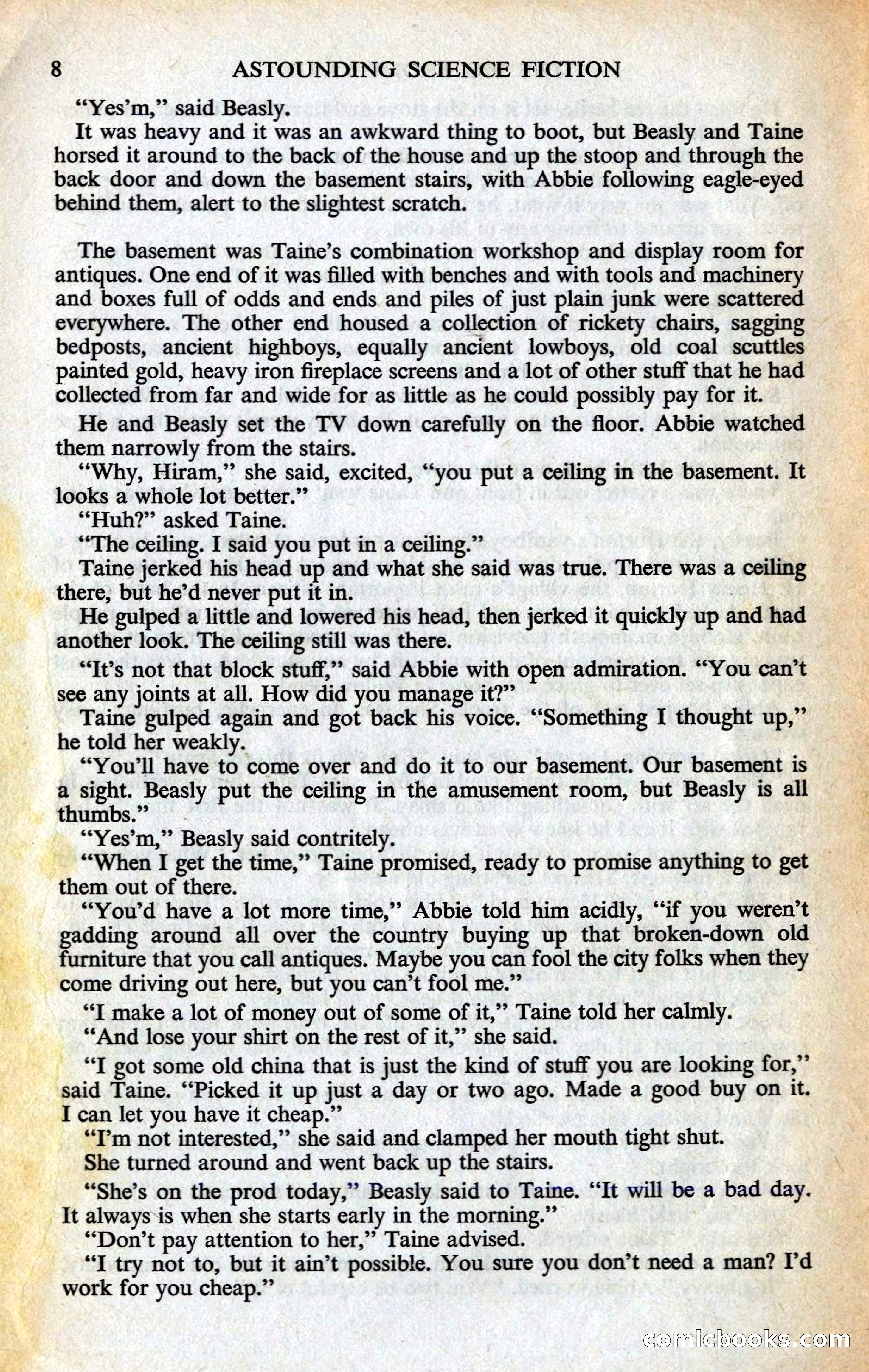 Astounding Science Fiction, British Edition — page 10 of 132