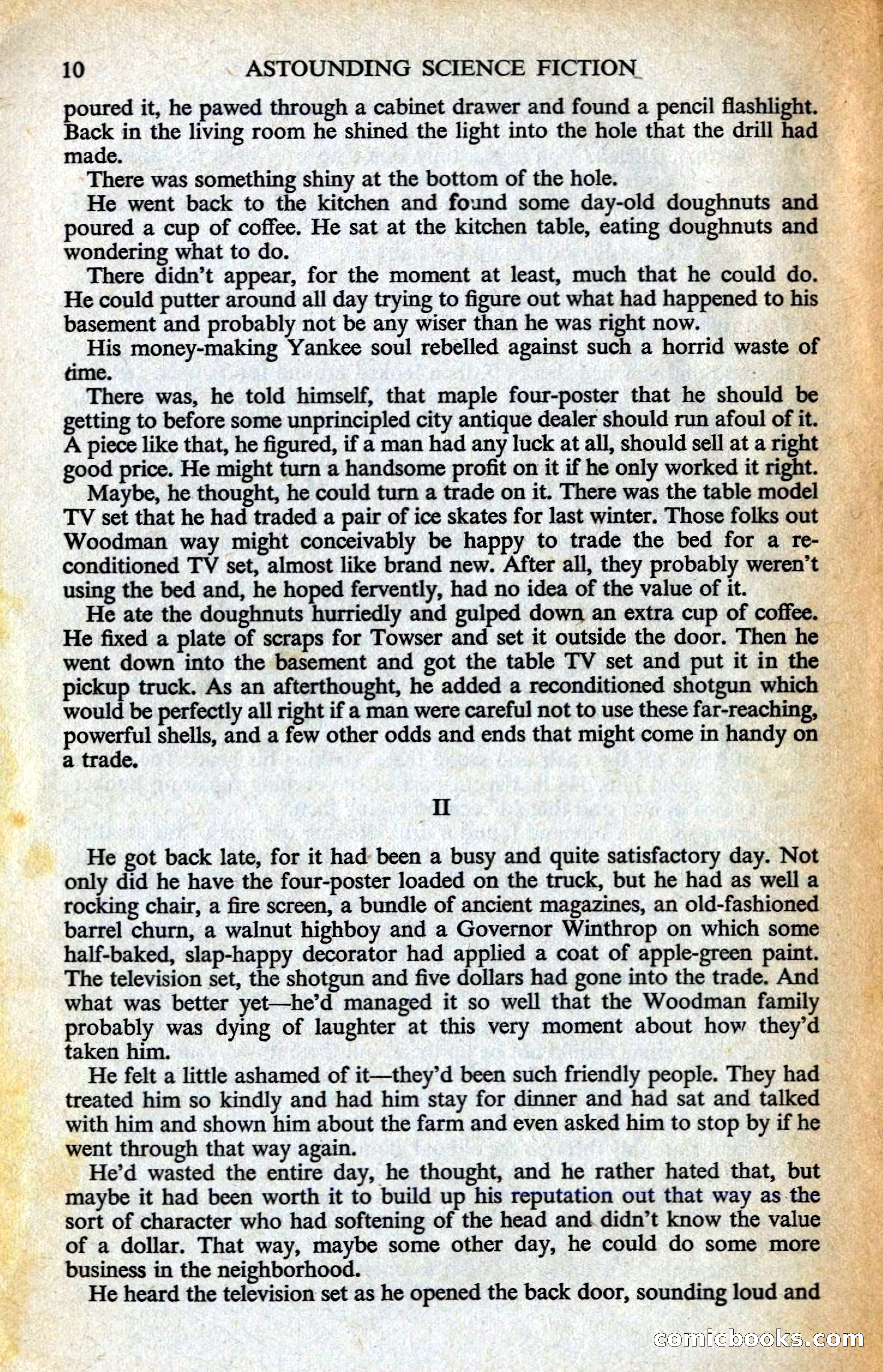 Astounding Science Fiction, British Edition — page 12 of 132