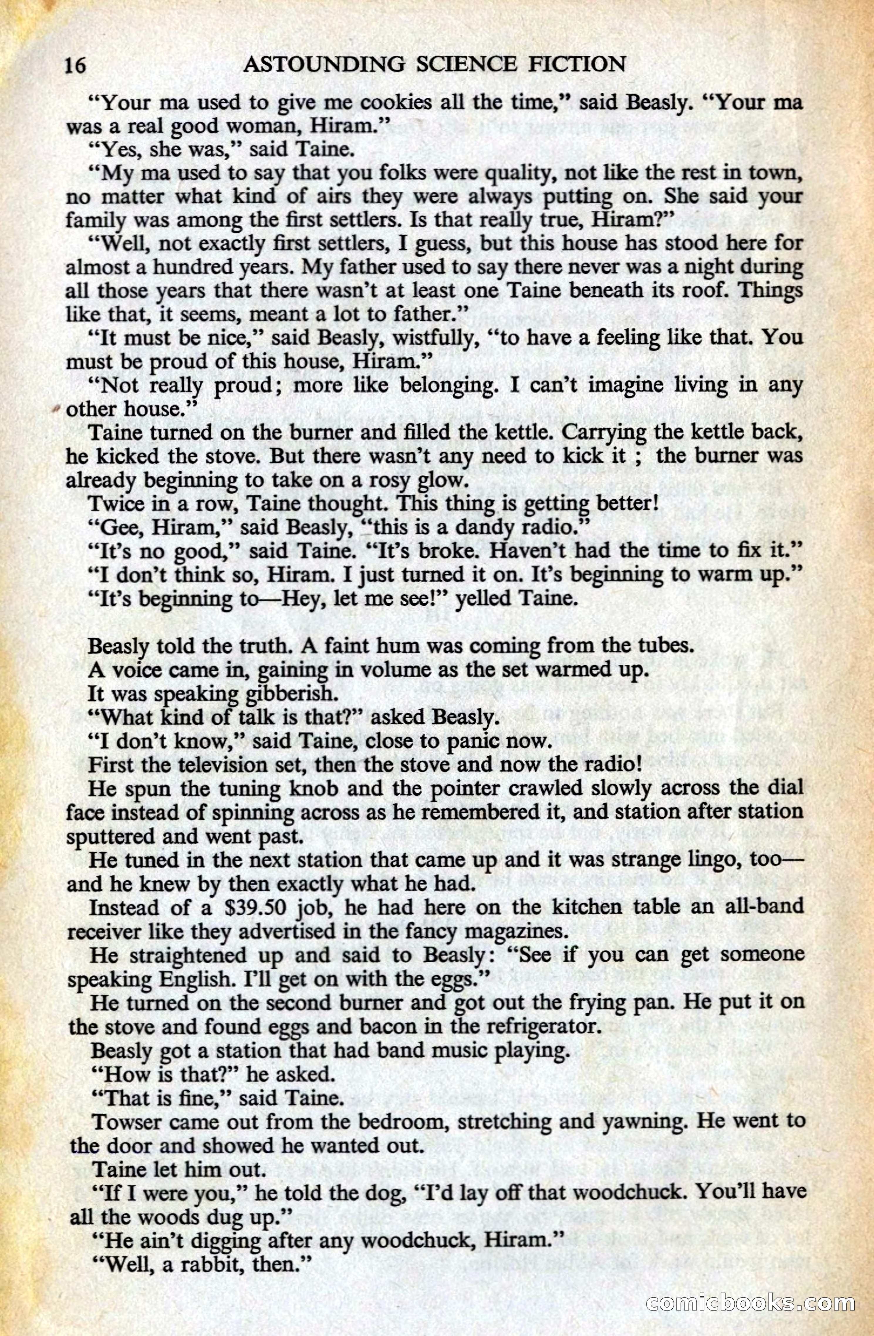 Astounding Science Fiction, British Edition — page 18 of 132