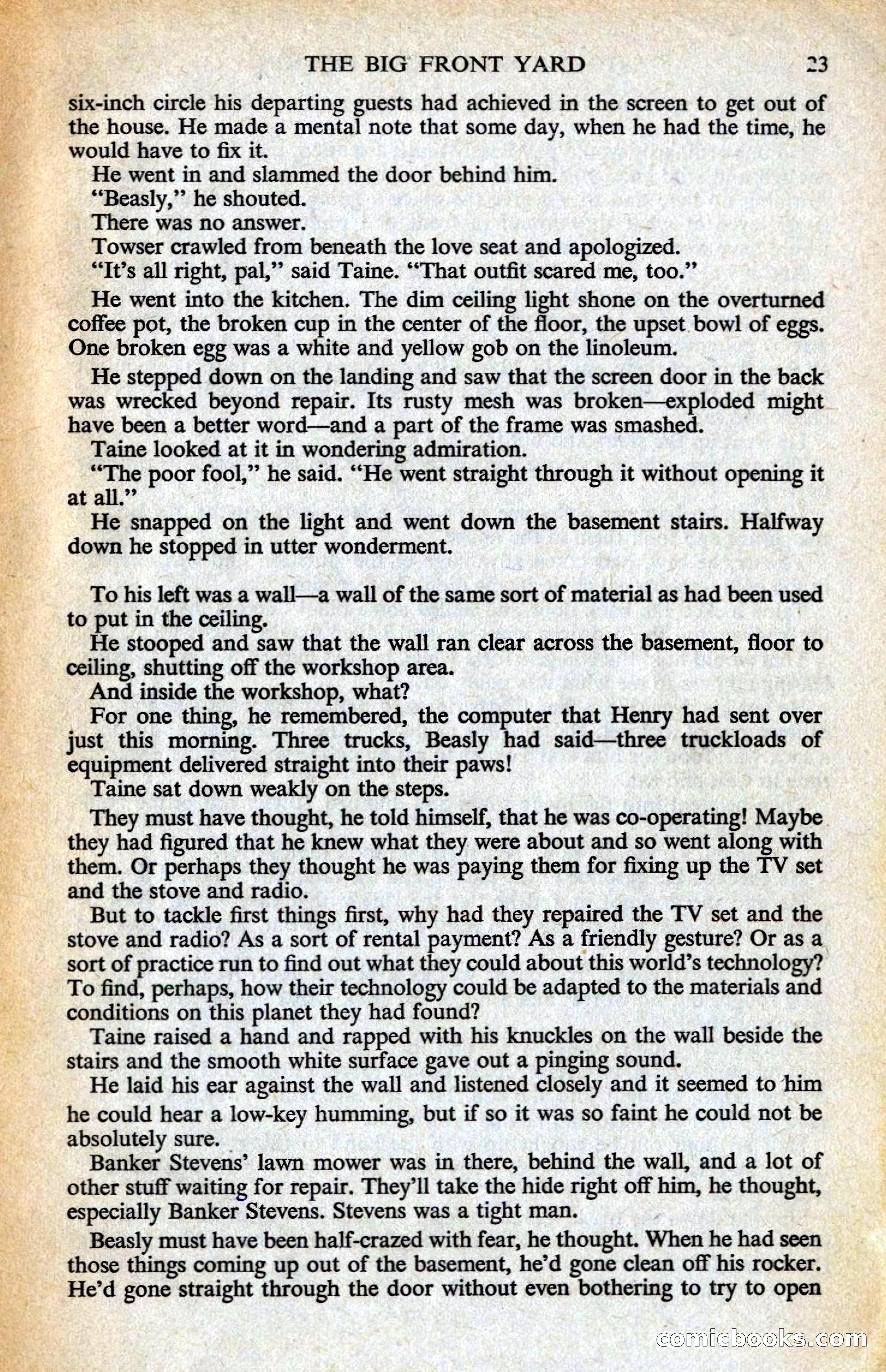 Astounding Science Fiction, British Edition — page 25 of 132