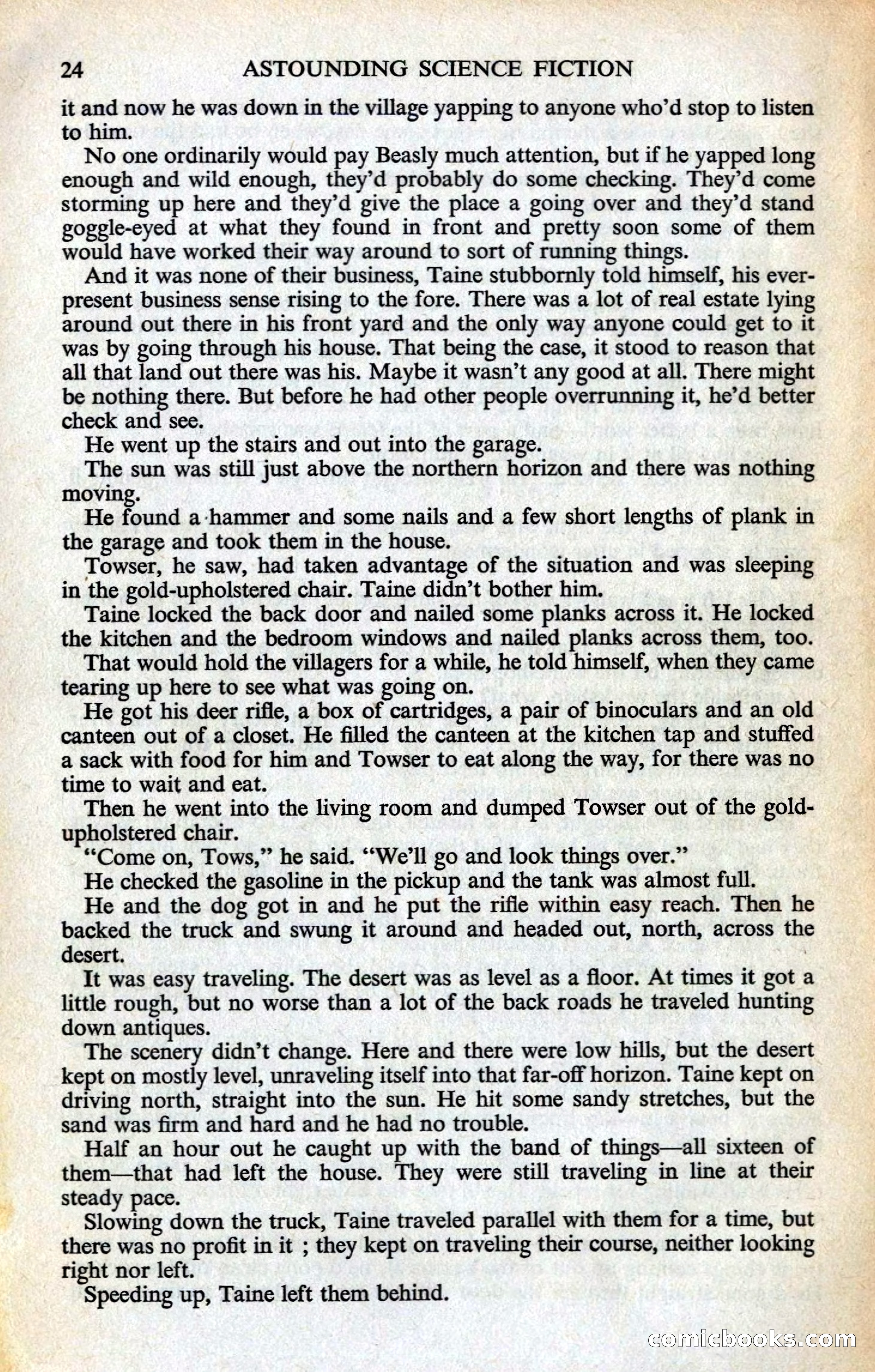 Astounding Science Fiction, British Edition — page 26 of 132