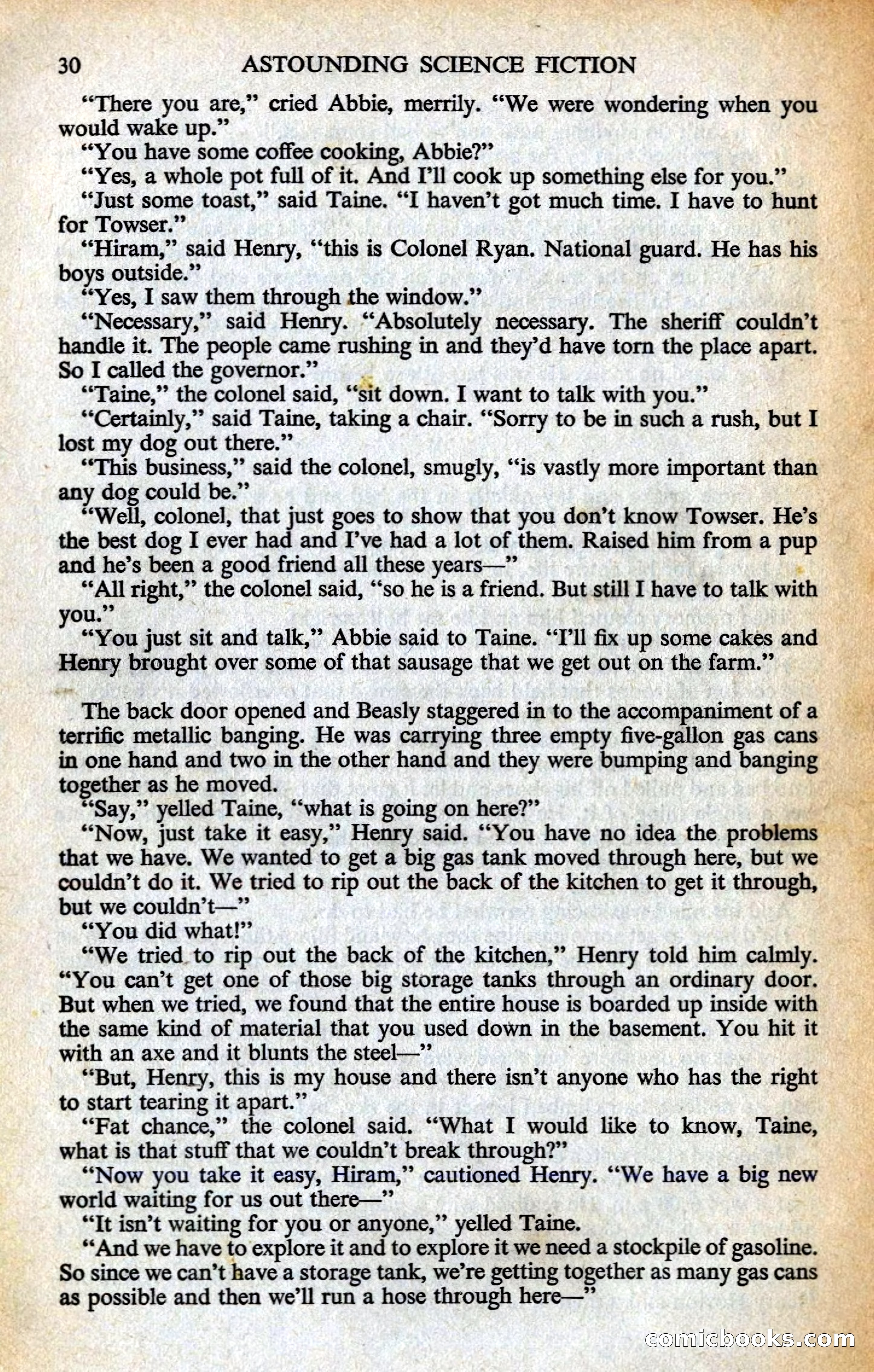 Astounding Science Fiction, British Edition — page 32 of 132