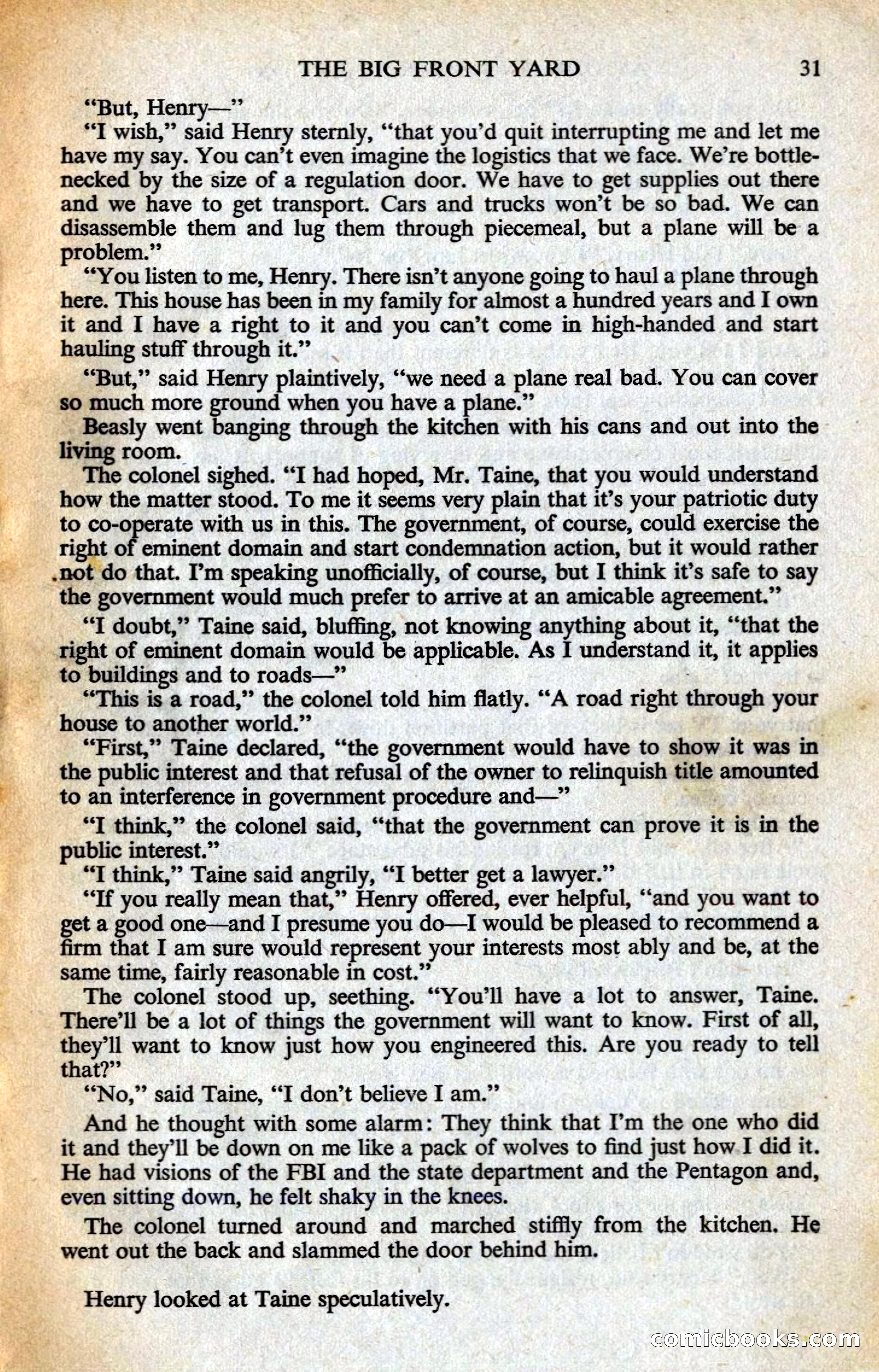 Astounding Science Fiction, British Edition — page 33 of 132