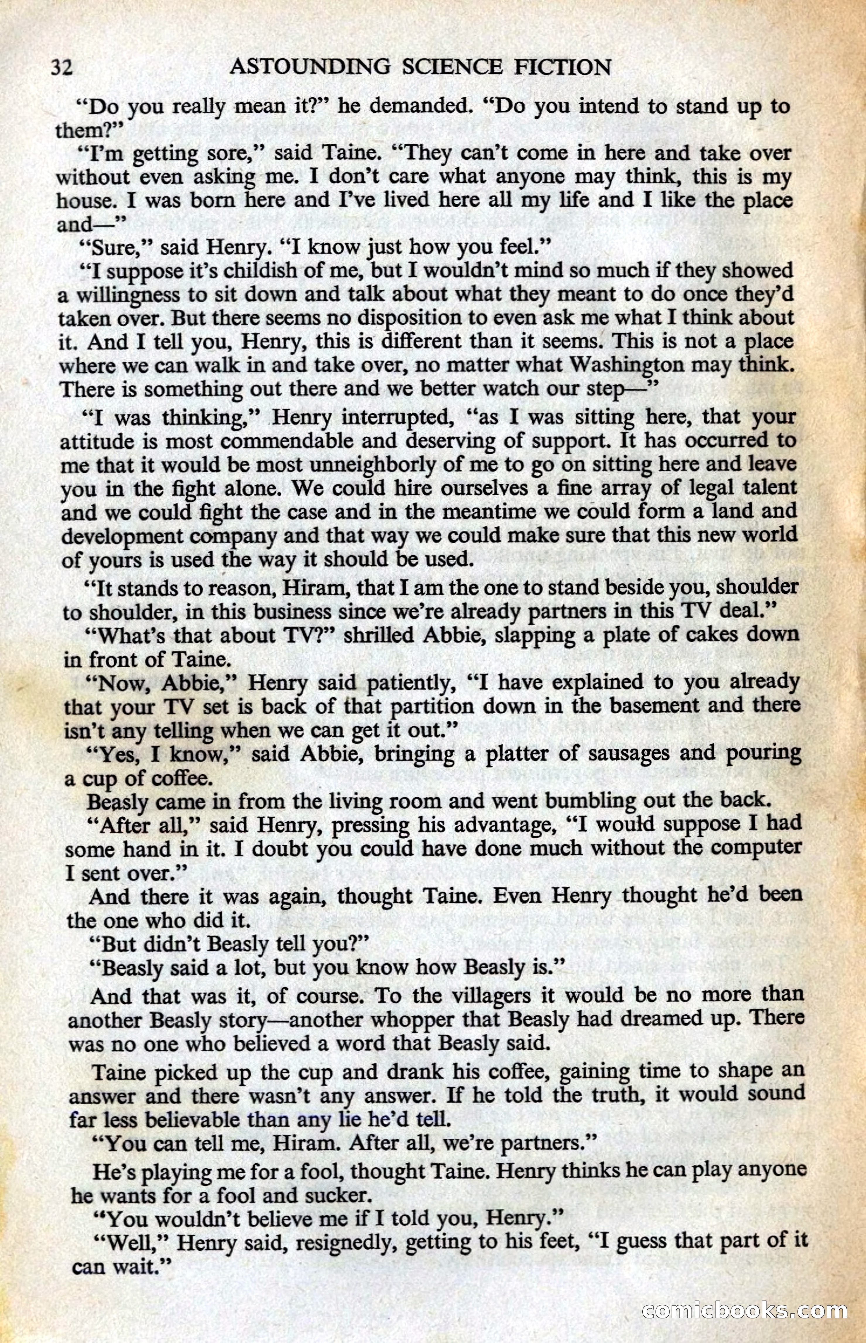 Astounding Science Fiction, British Edition — page 34 of 132
