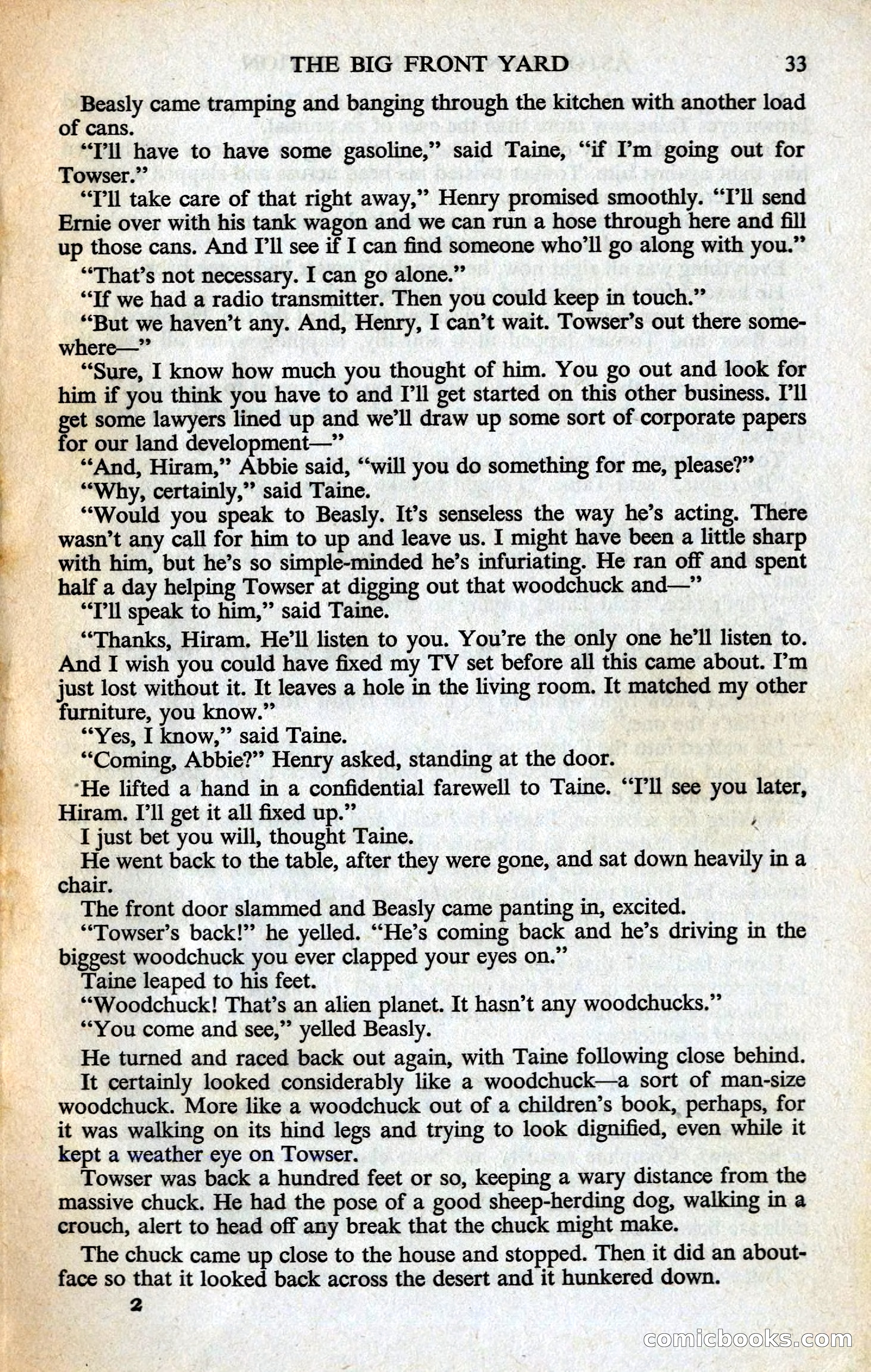 Astounding Science Fiction, British Edition — page 35 of 132