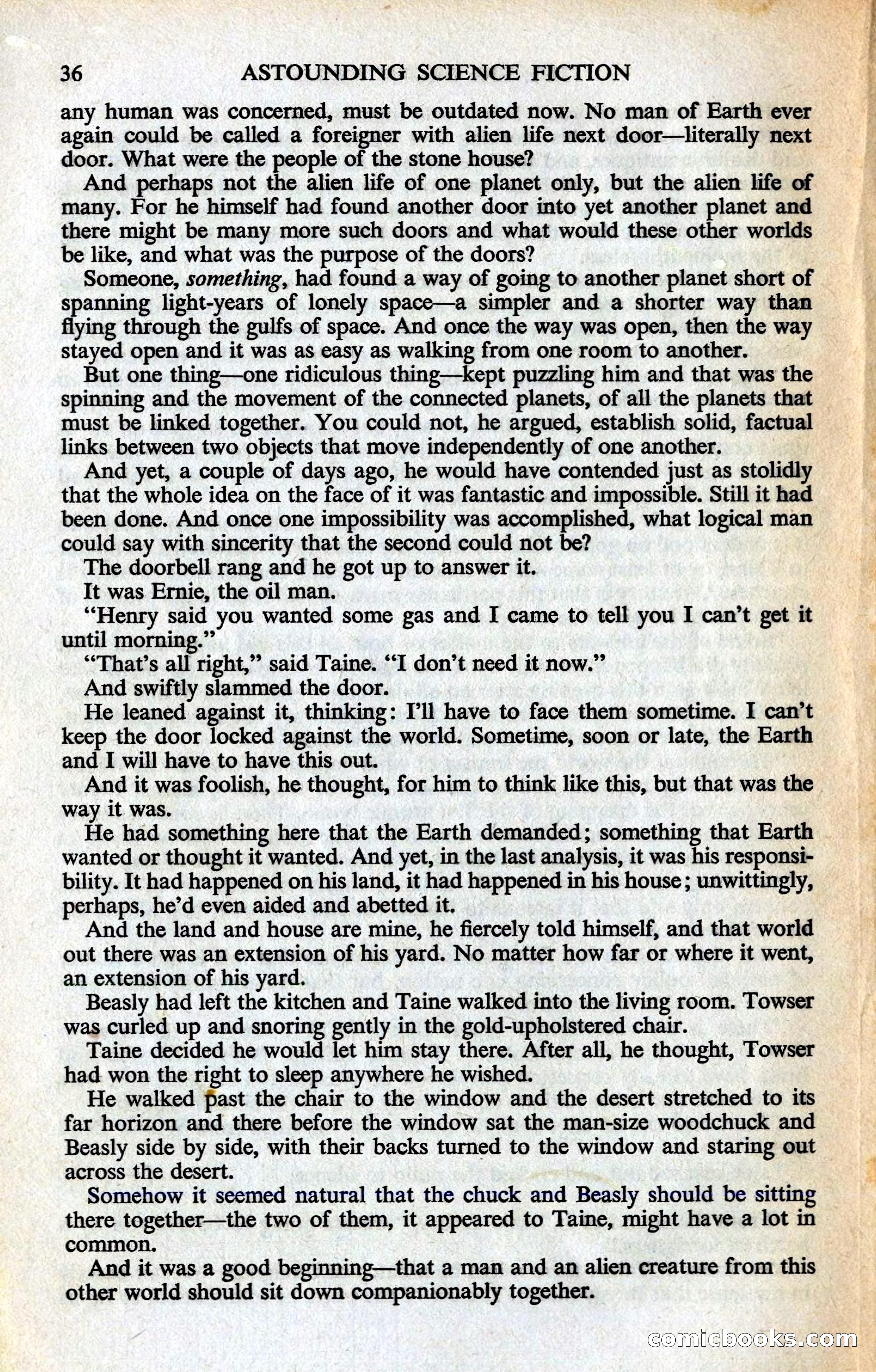 Astounding Science Fiction, British Edition — page 38 of 132