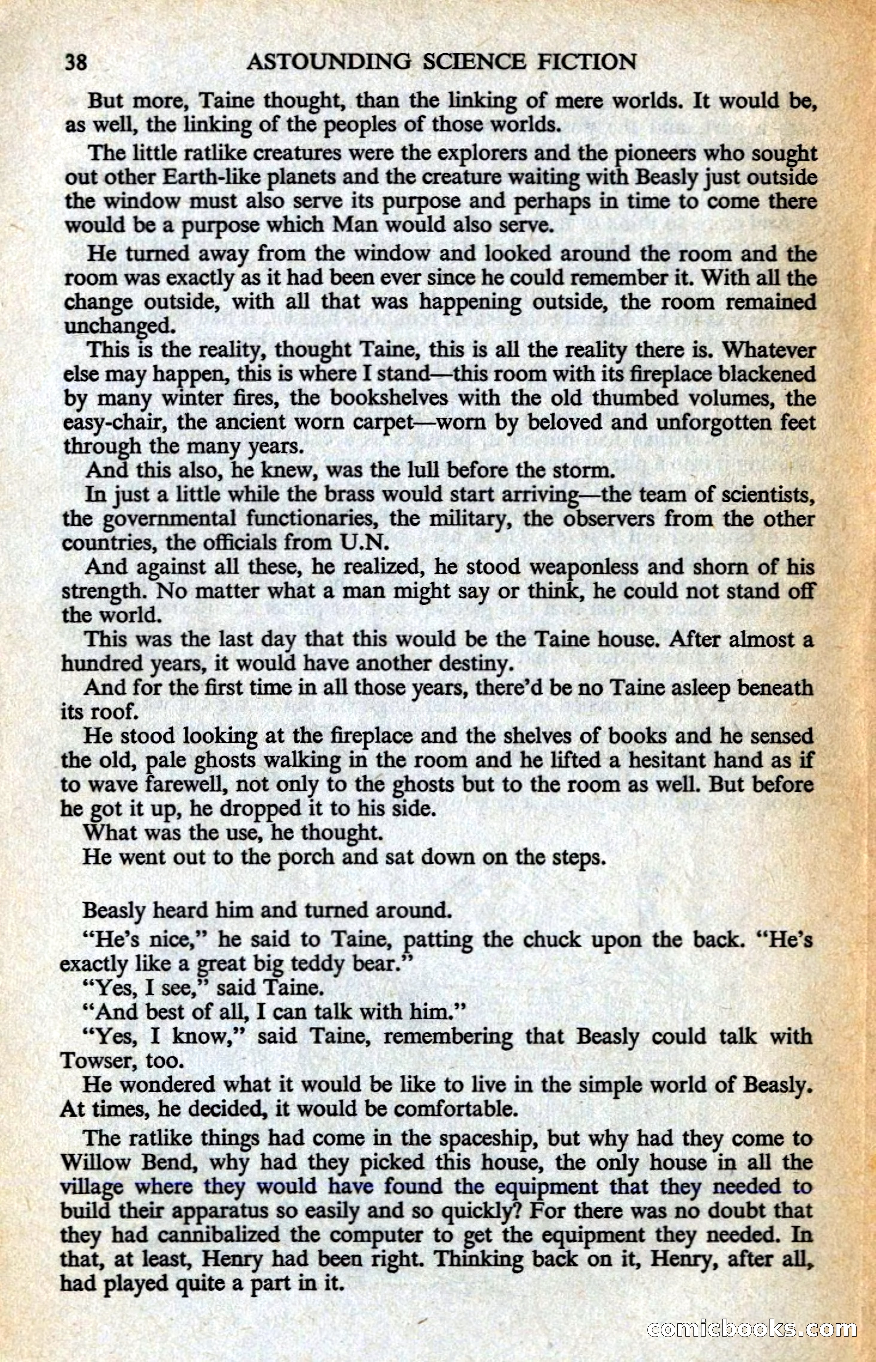 Astounding Science Fiction, British Edition — page 40 of 132