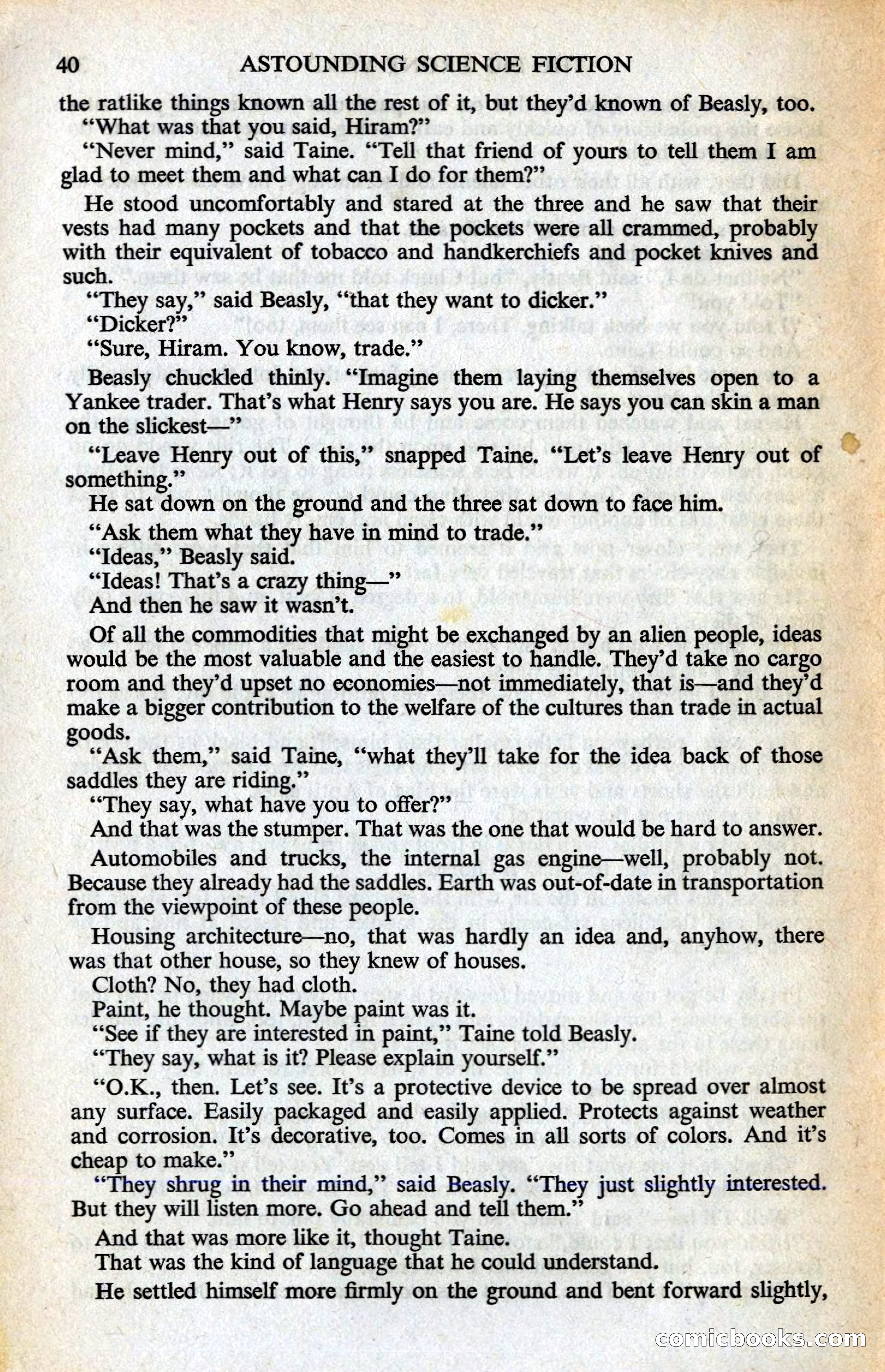 Astounding Science Fiction, British Edition — page 42 of 132