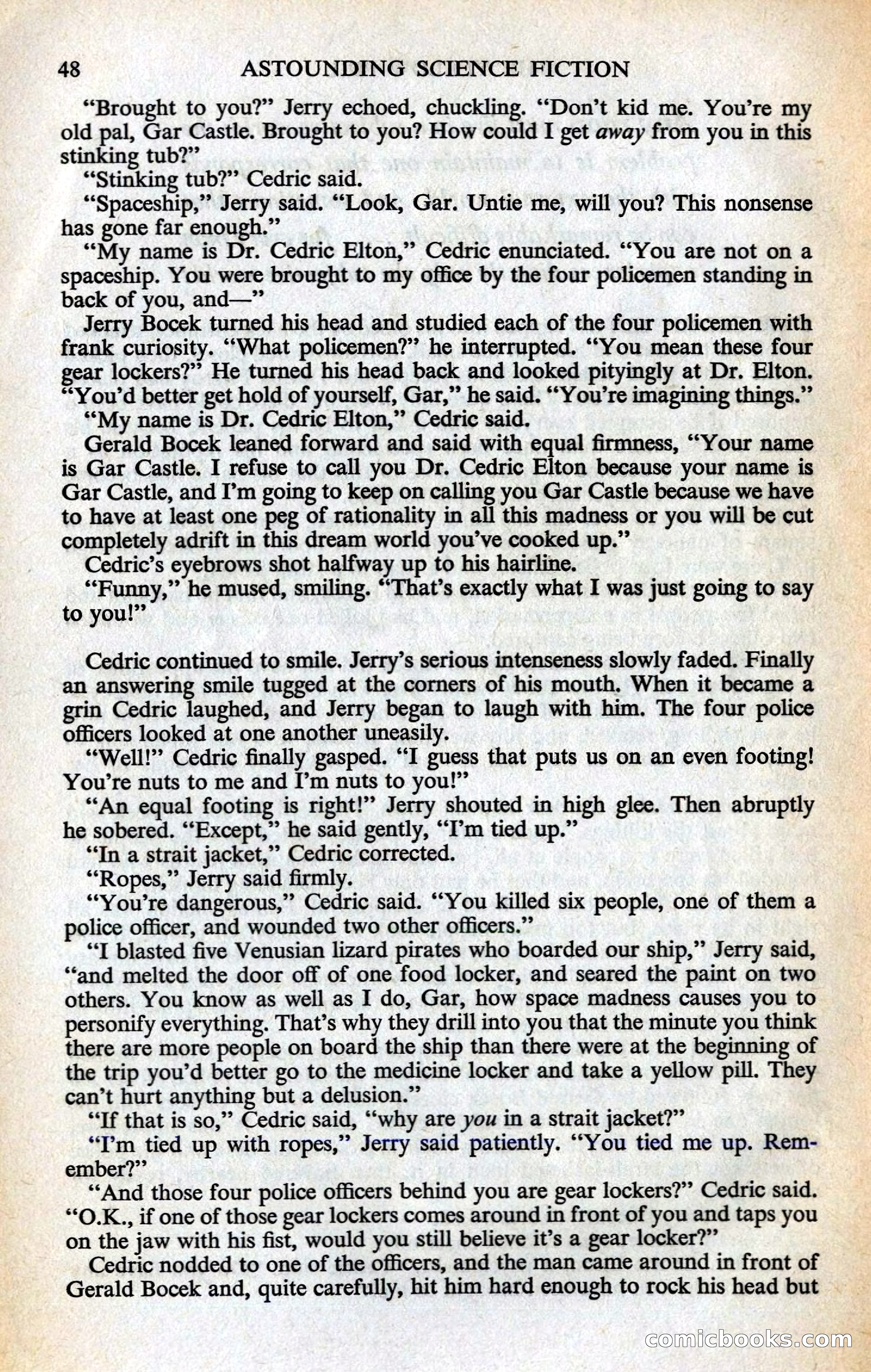 Astounding Science Fiction, British Edition — page 50 of 132