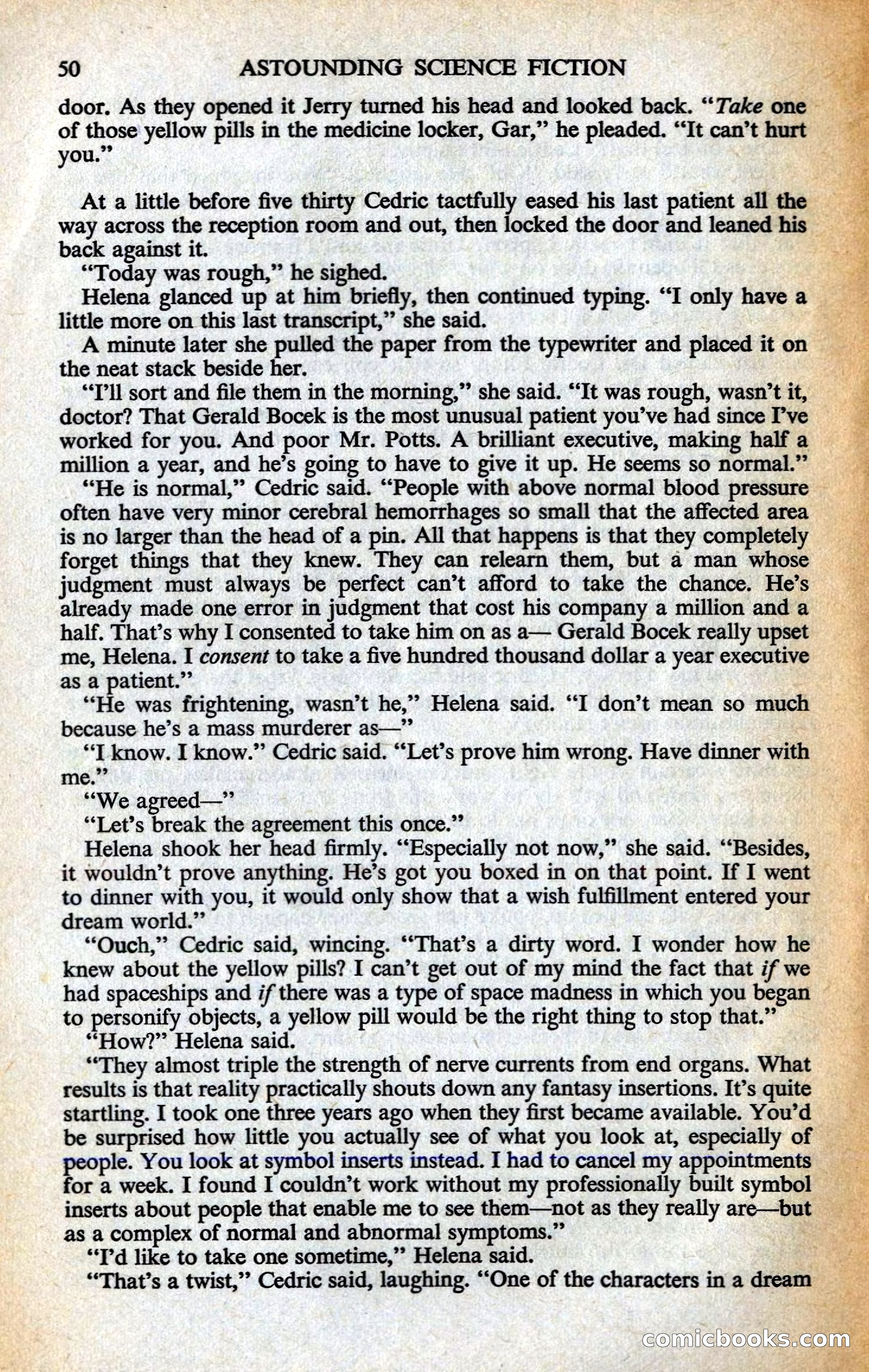 Astounding Science Fiction, British Edition — page 52 of 132