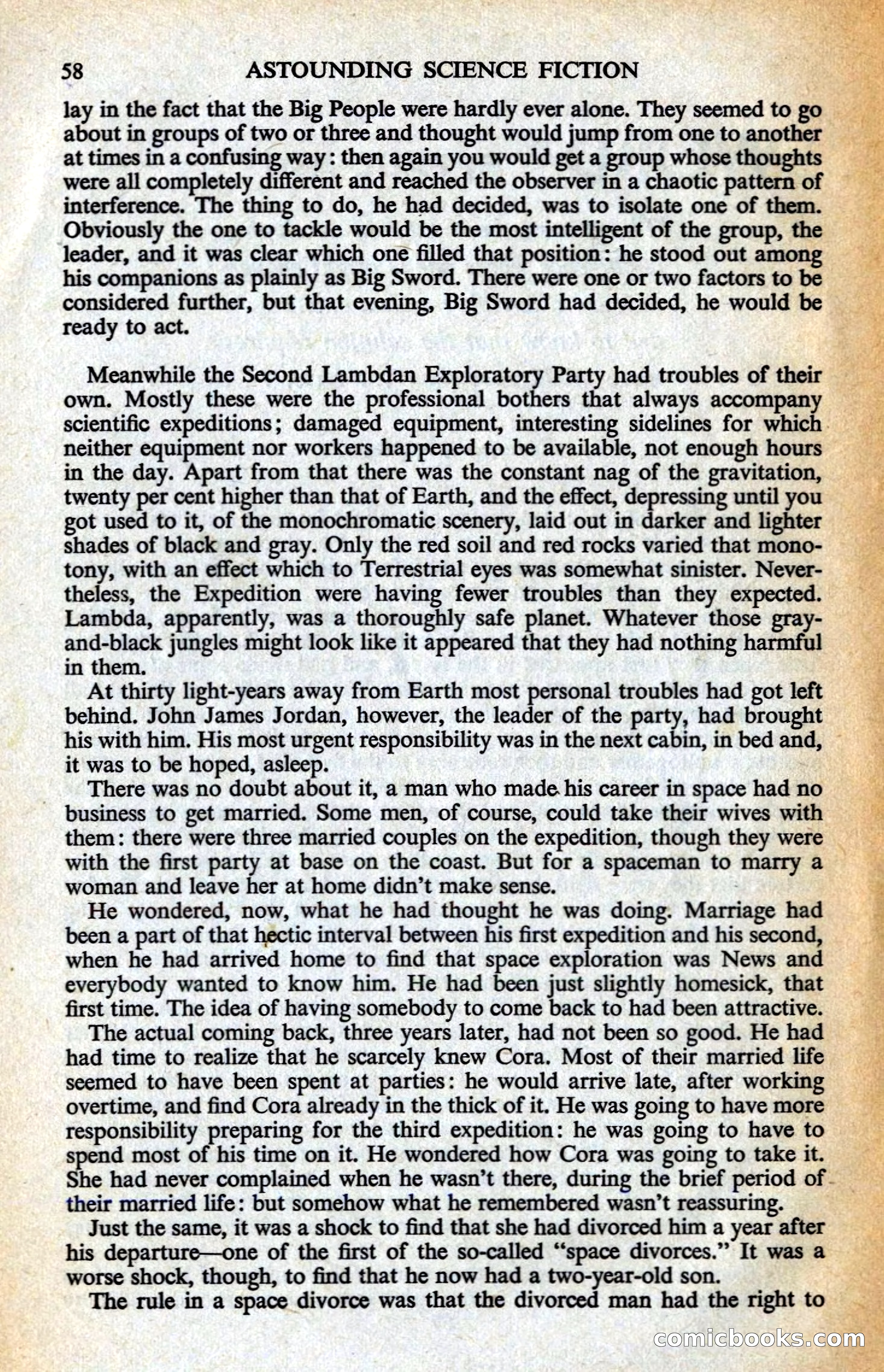 Astounding Science Fiction, British Edition — page 60 of 132