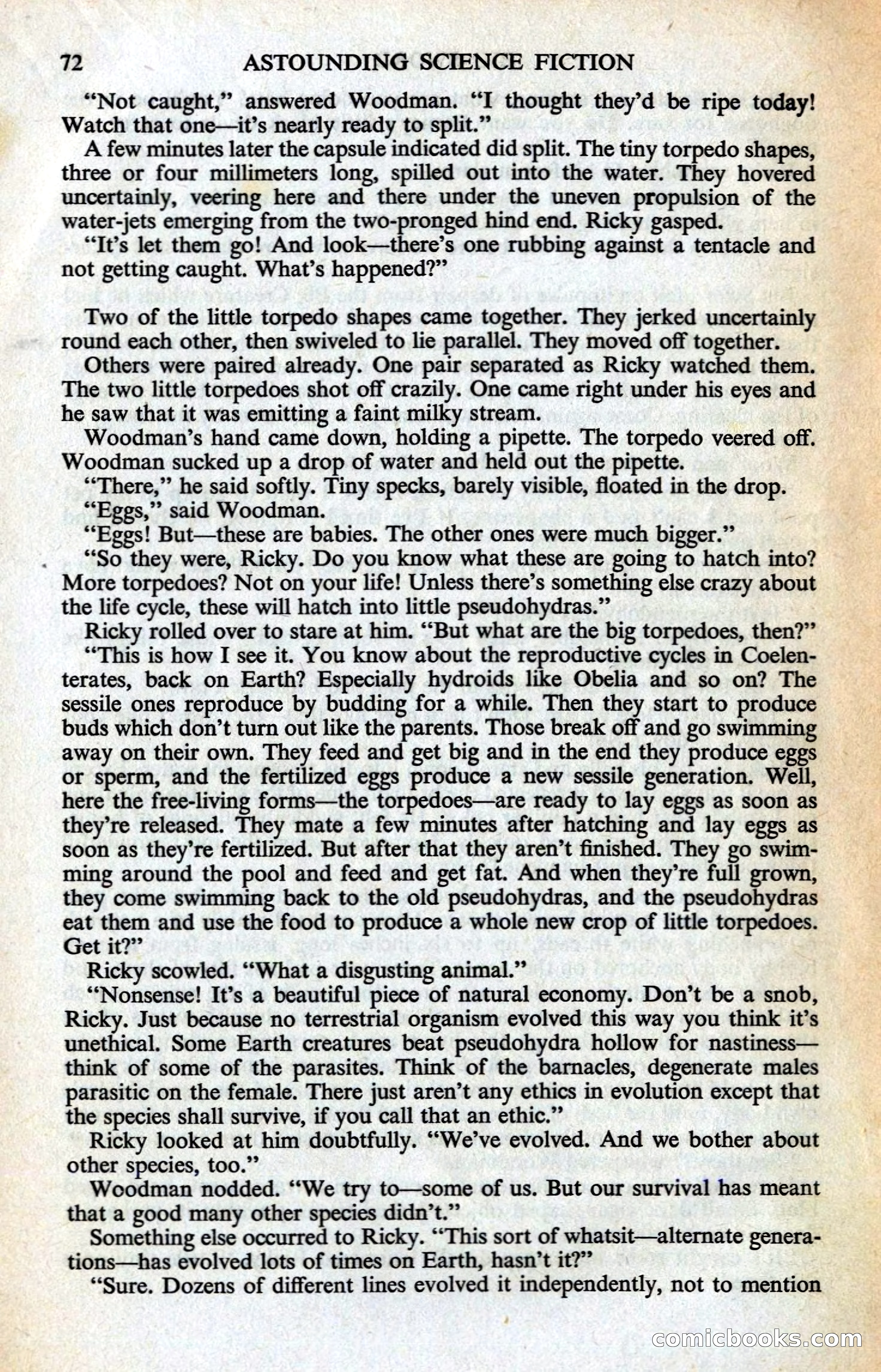 Astounding Science Fiction, British Edition — page 74 of 132