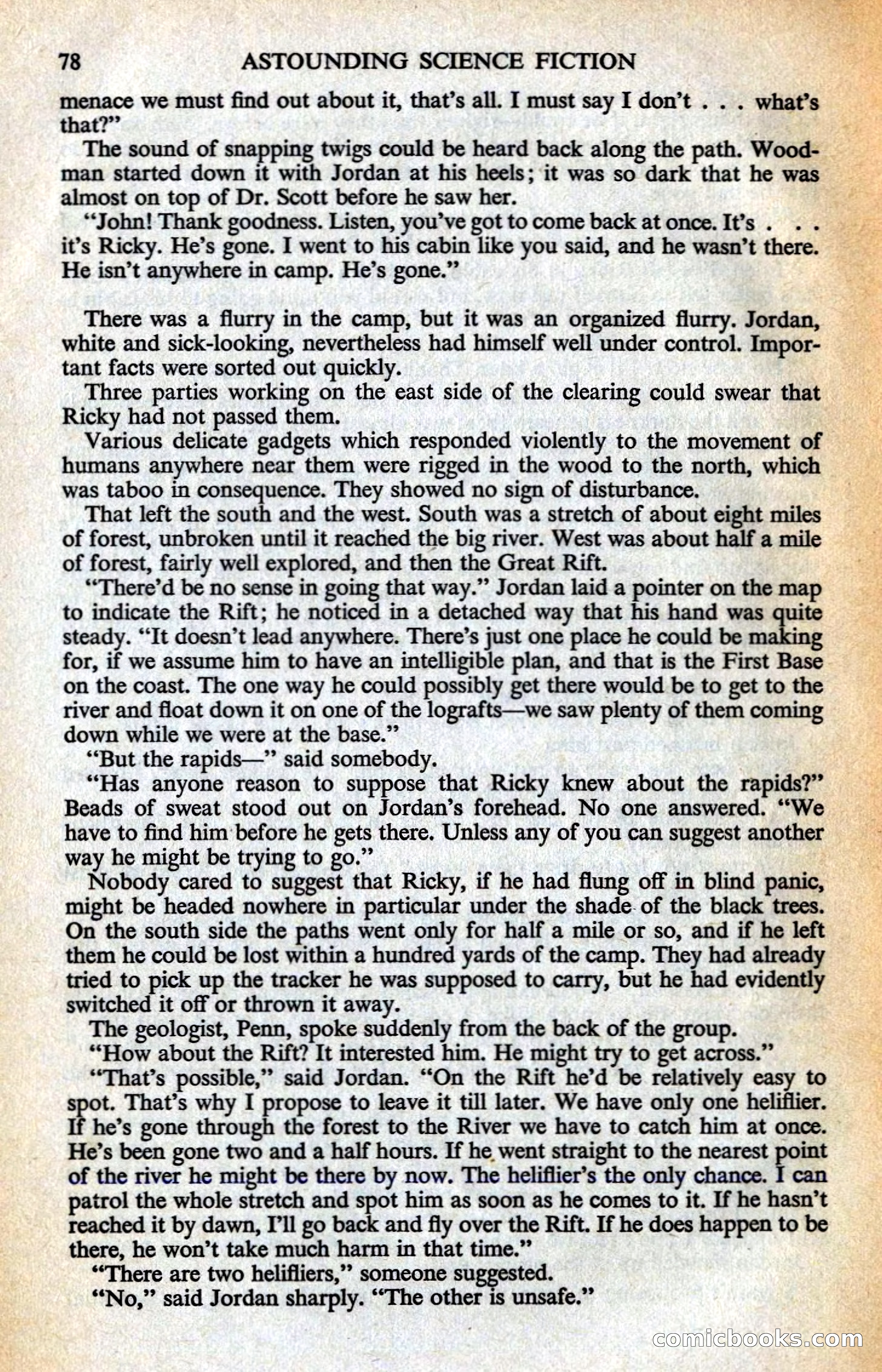Astounding Science Fiction, British Edition — page 80 of 132