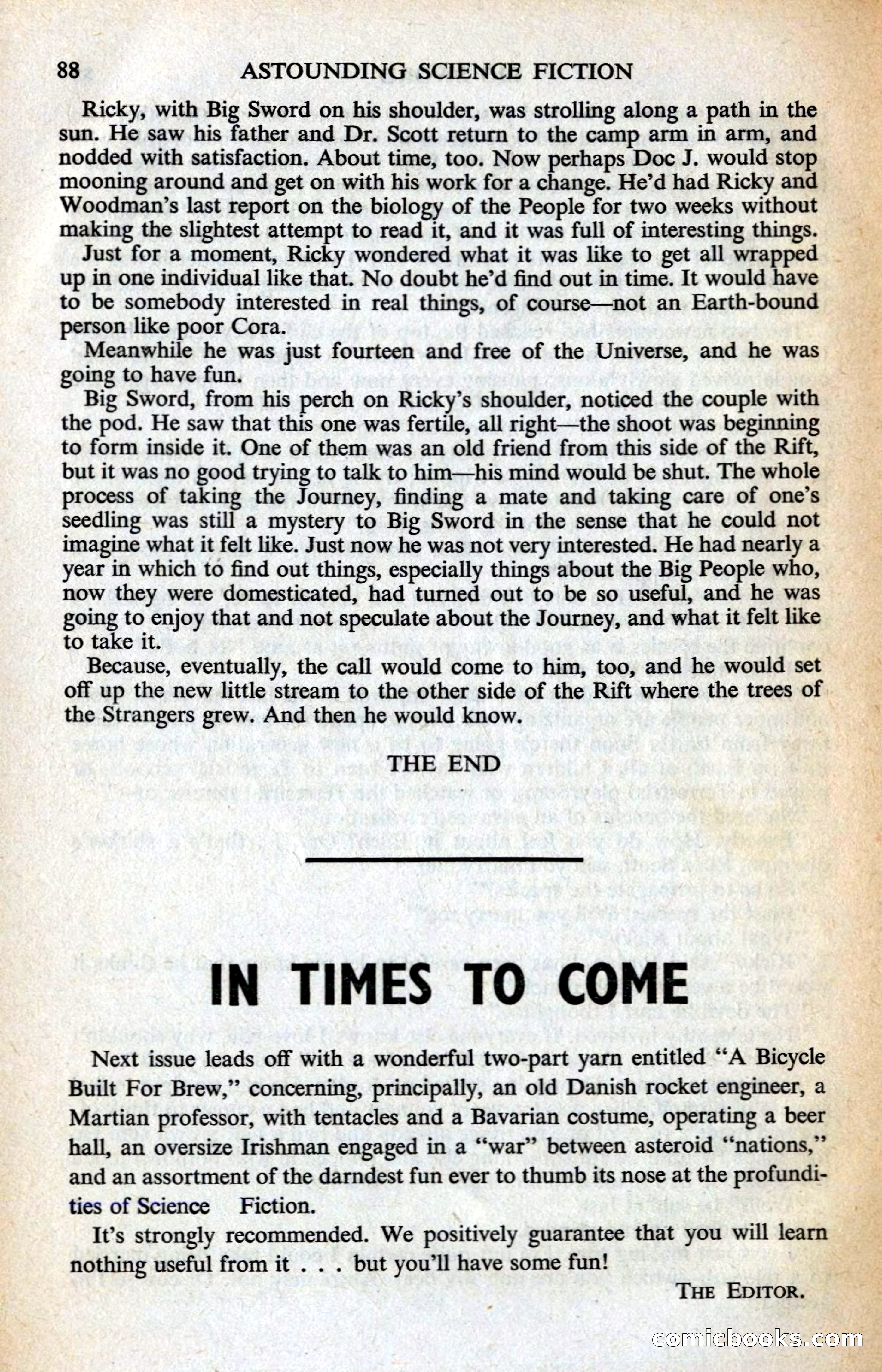 Astounding Science Fiction, British Edition — page 90 of 132