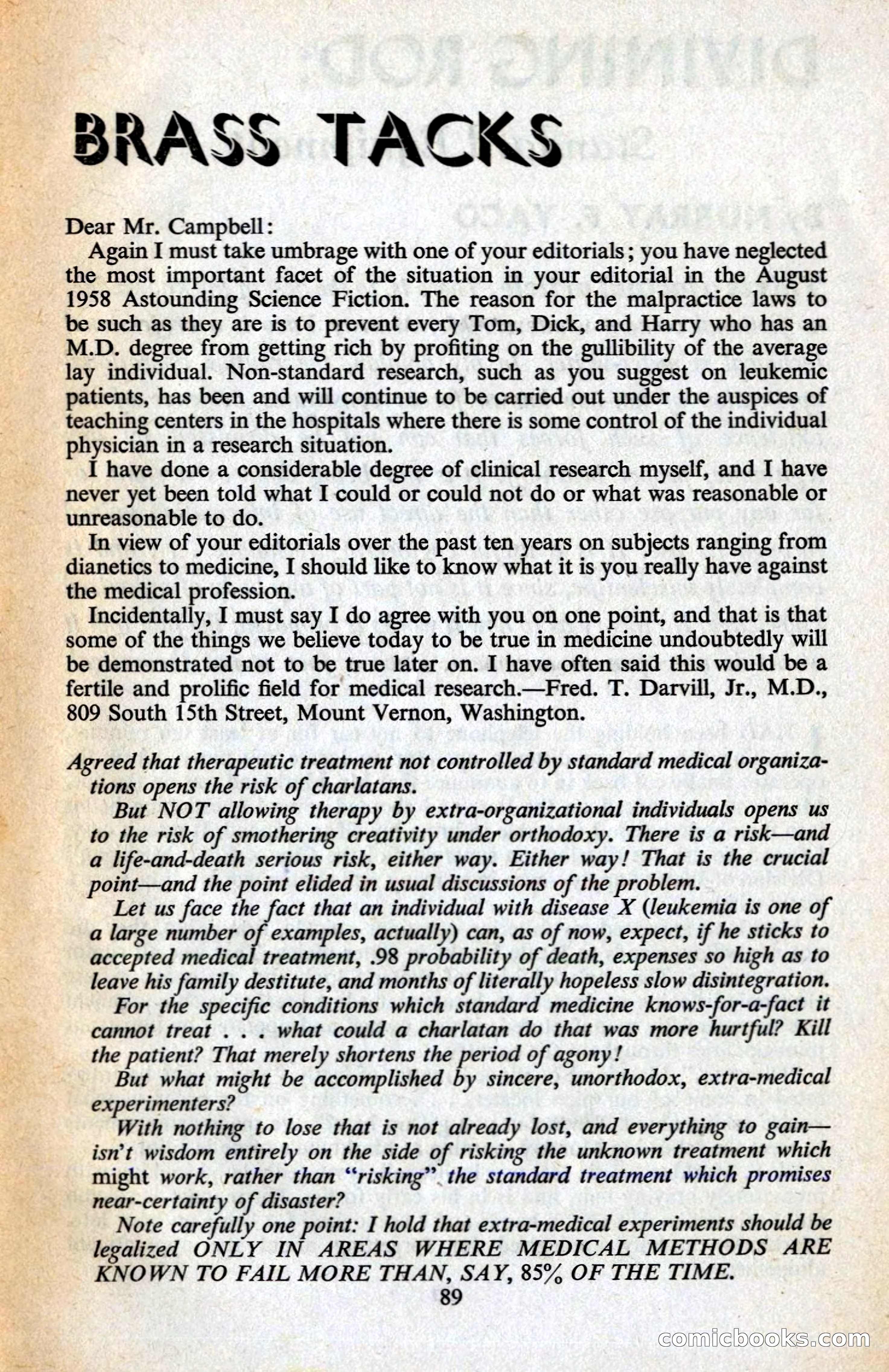Astounding Science Fiction, British Edition — page 91 of 132
