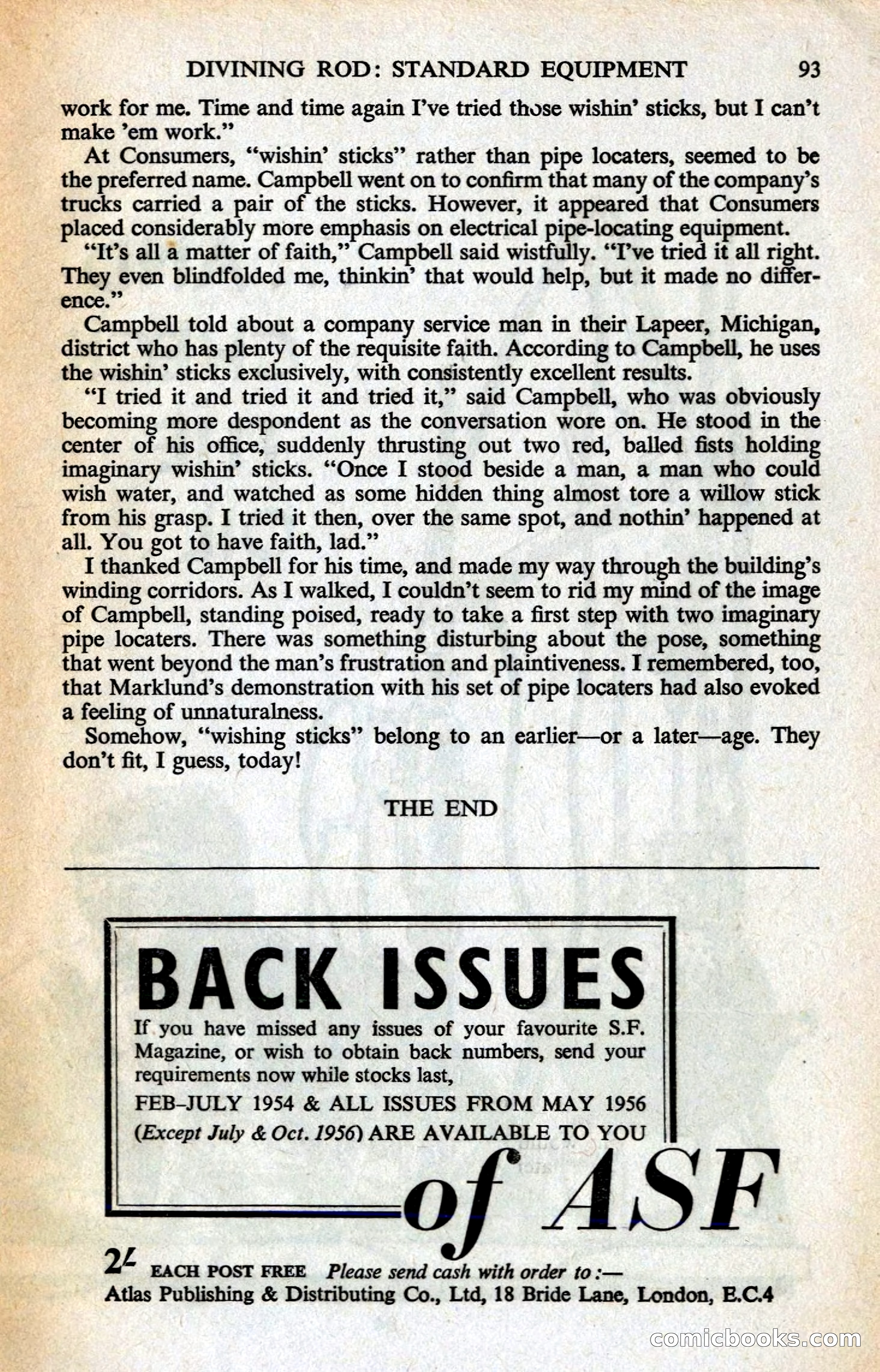 Astounding Science Fiction, British Edition — page 95 of 132