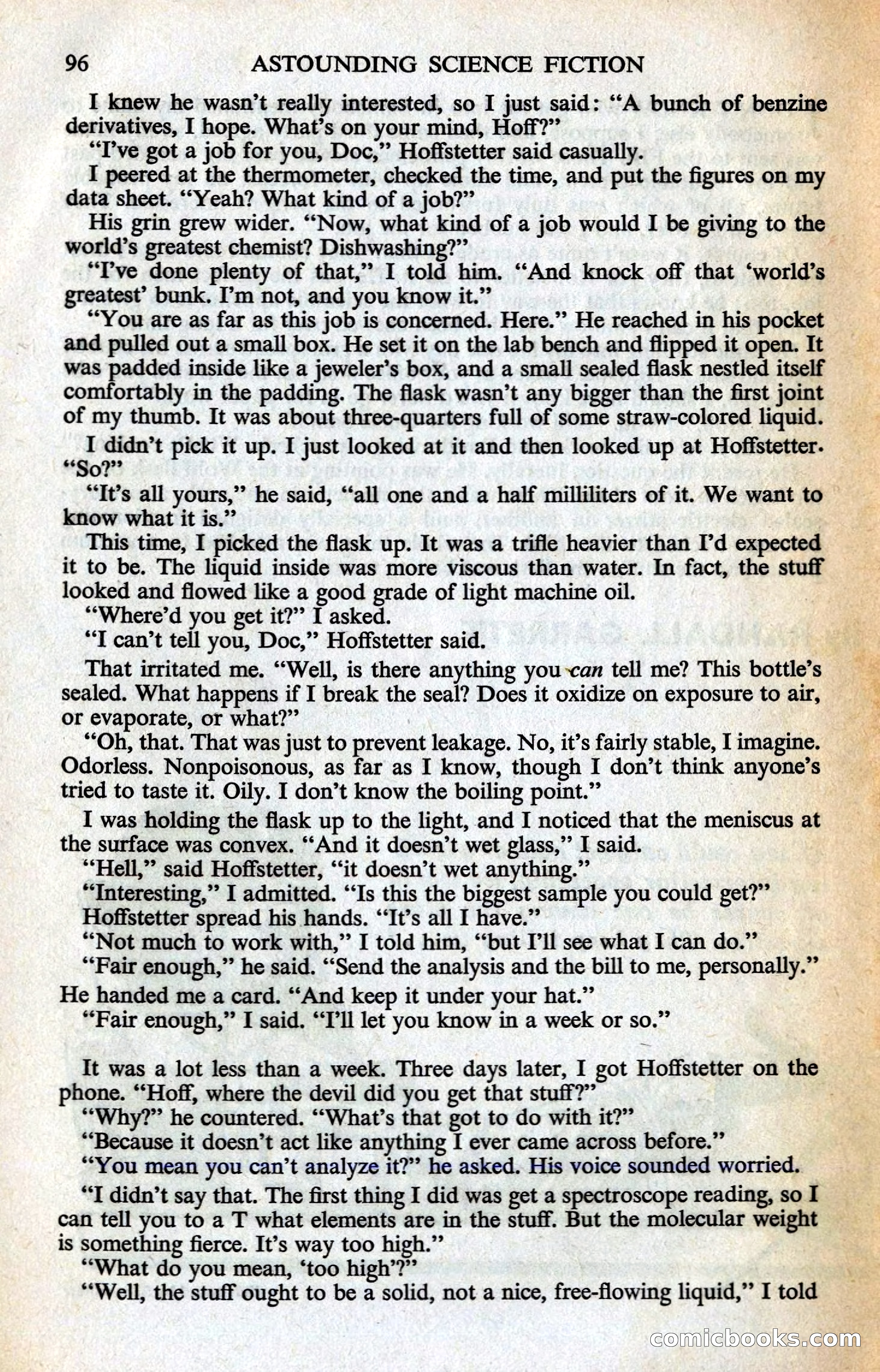 Astounding Science Fiction, British Edition — page 98 of 132