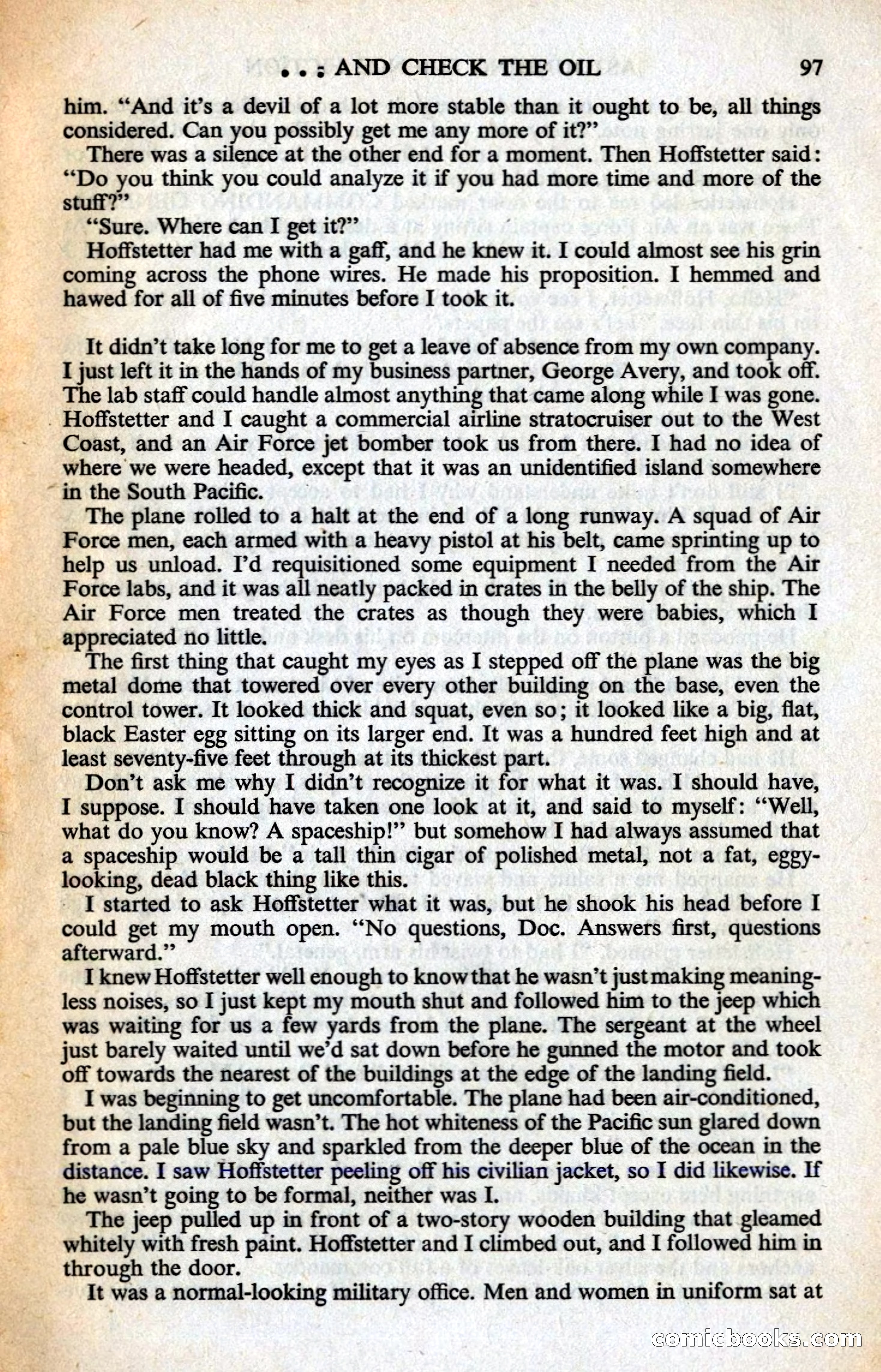 Astounding Science Fiction, British Edition — page 99 of 132