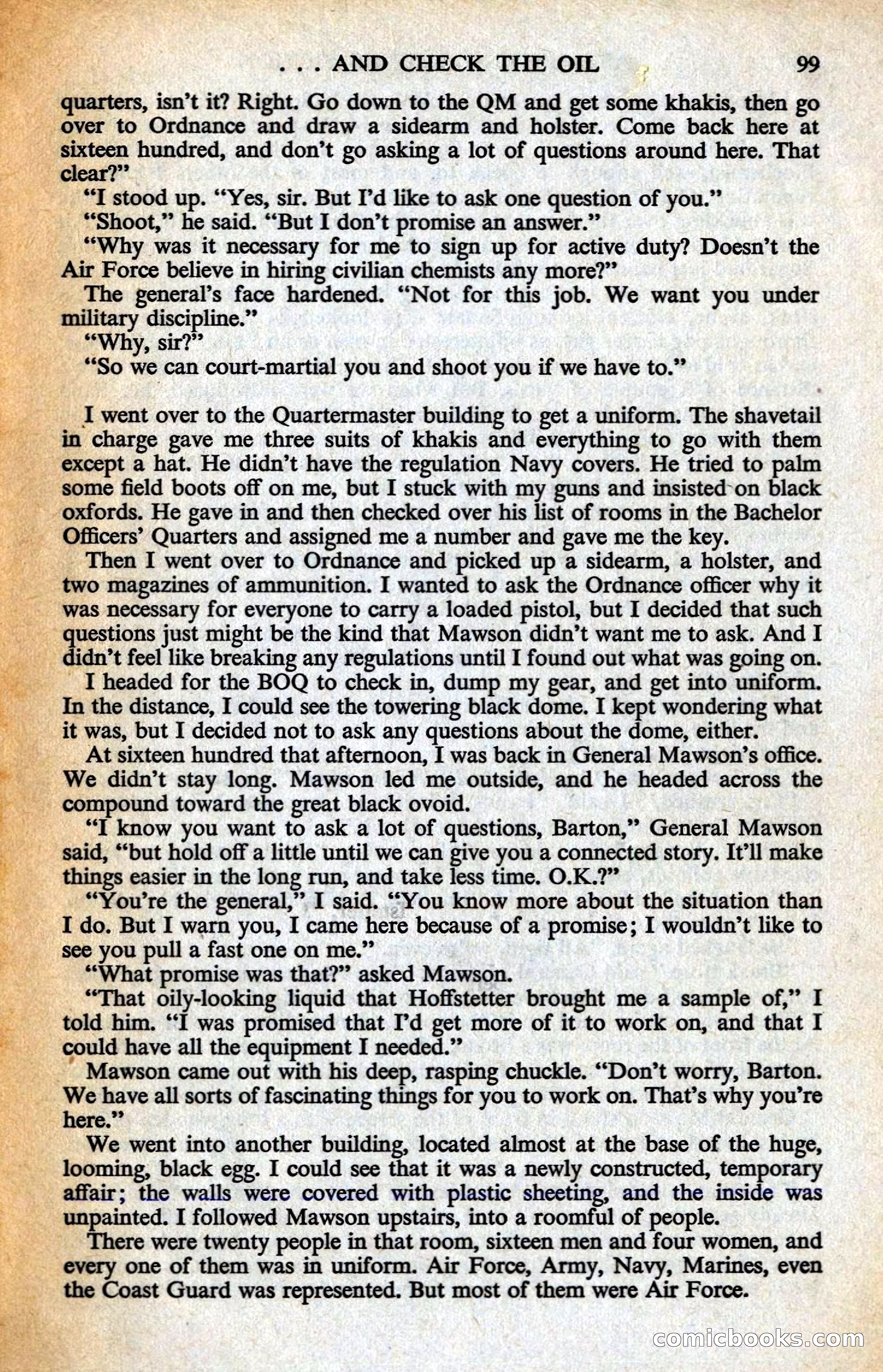 Astounding Science Fiction, British Edition — page 101 of 132