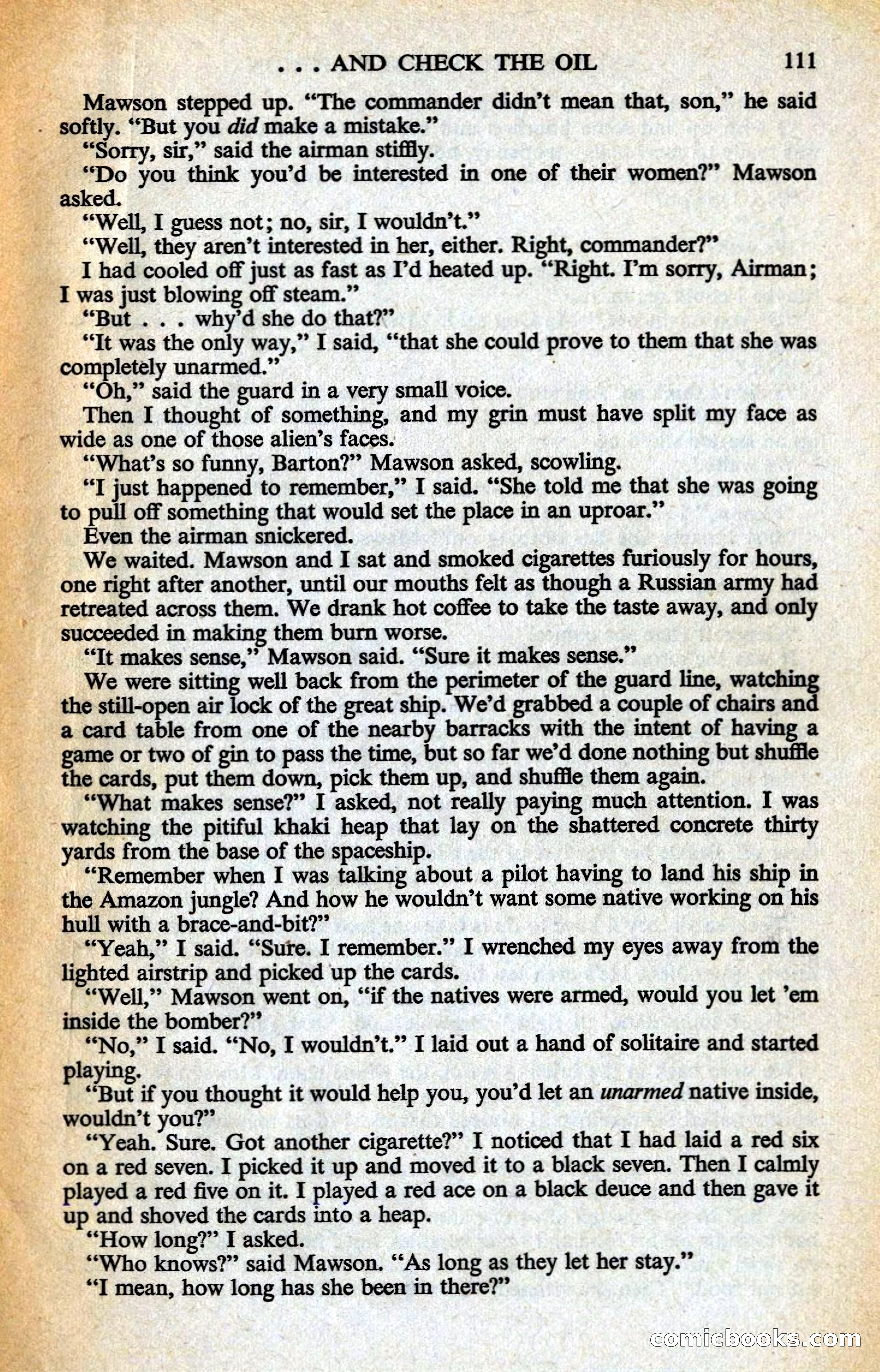 Astounding Science Fiction, British Edition — page 113 of 132