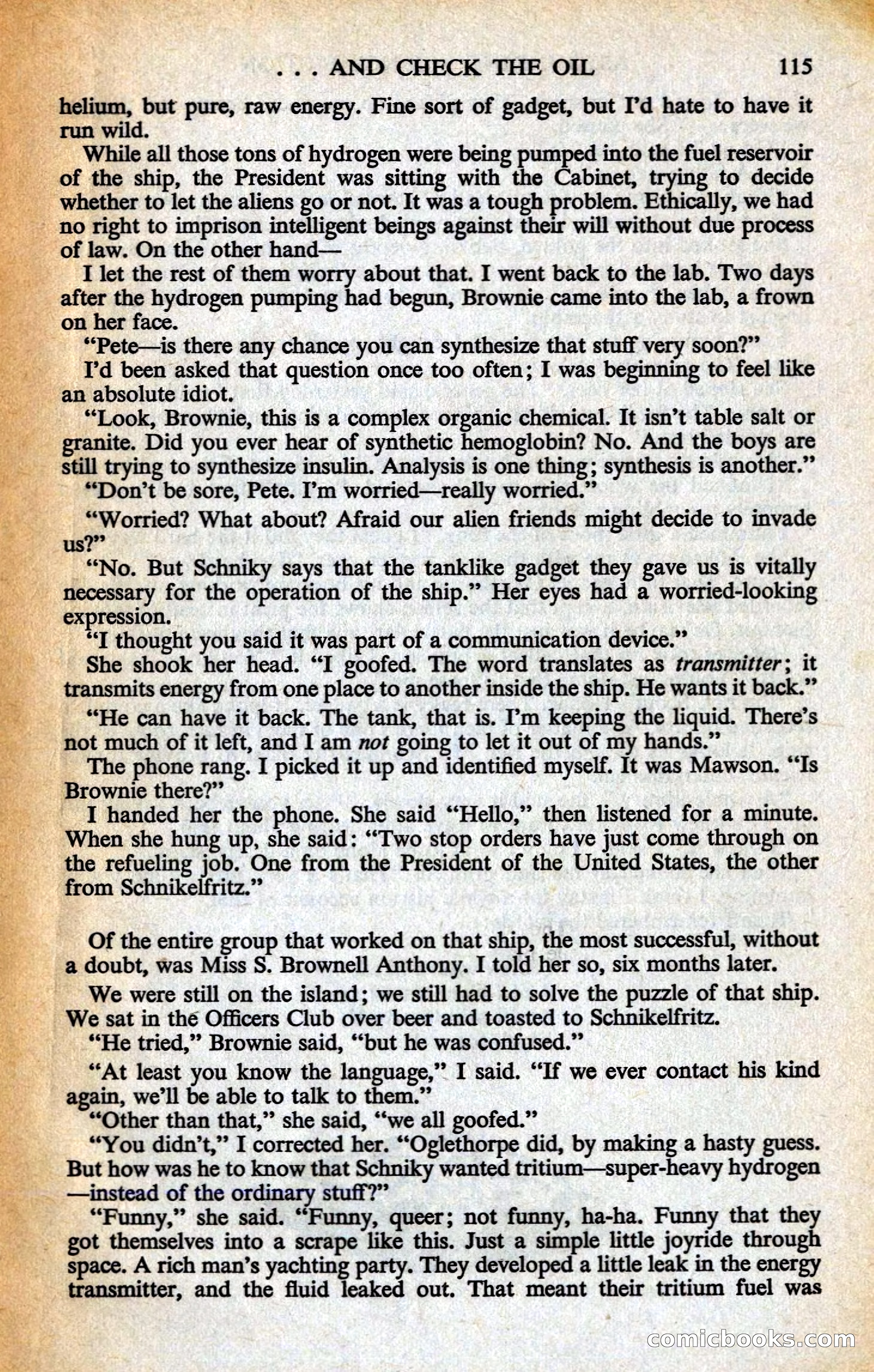 Astounding Science Fiction, British Edition — page 117 of 132