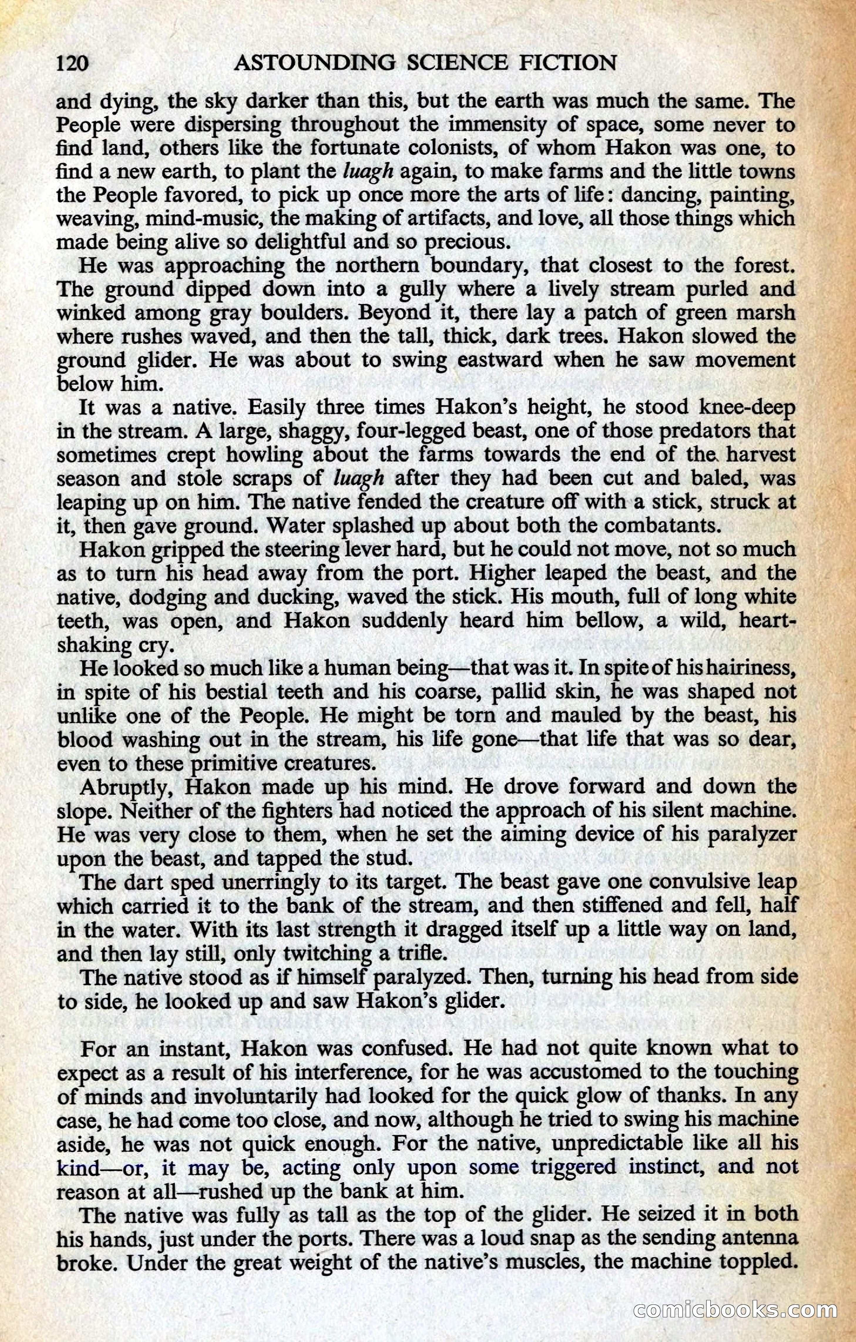 Astounding Science Fiction, British Edition — page 122 of 132