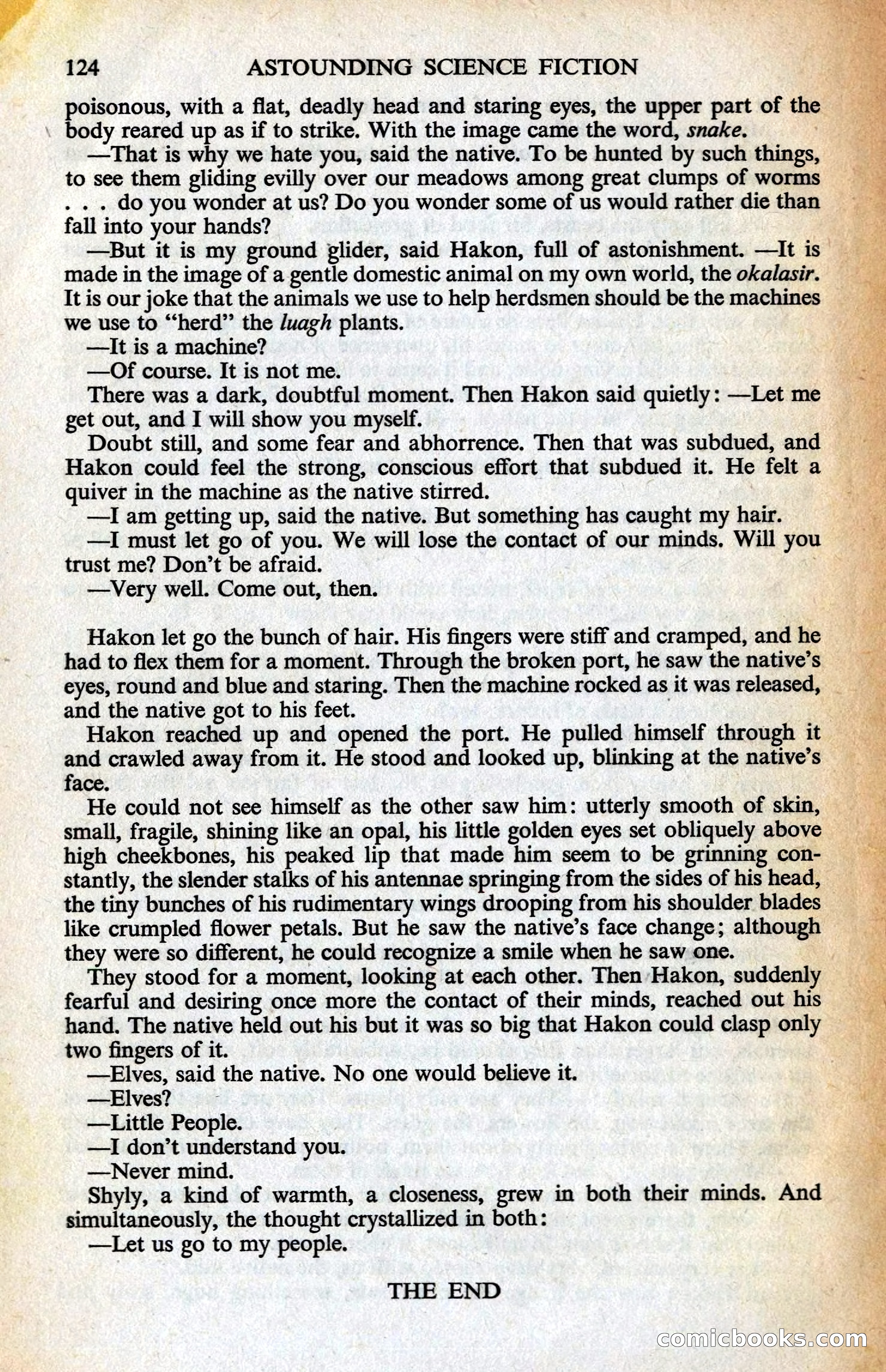 Astounding Science Fiction, British Edition — page 126 of 132