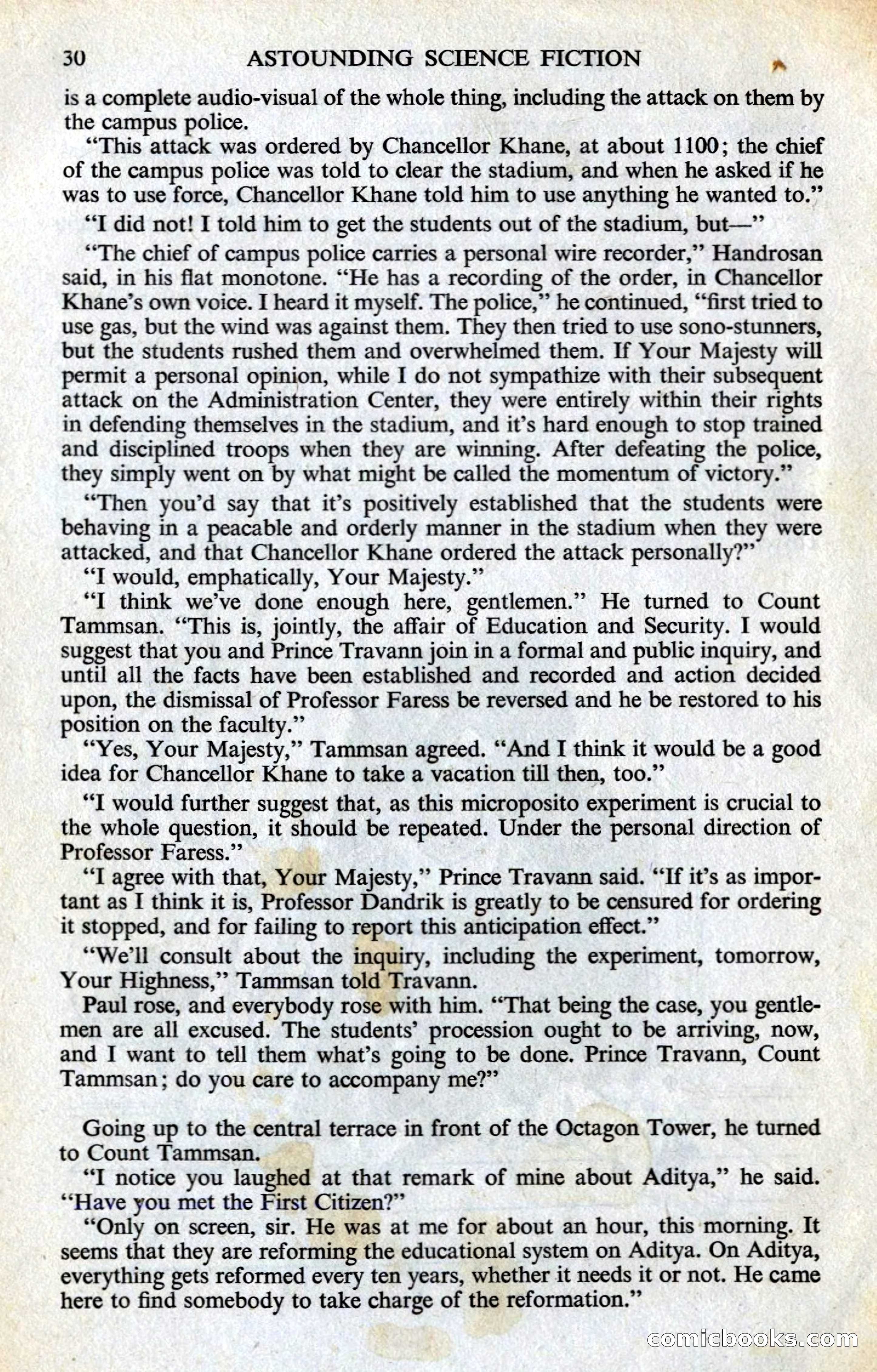 Astounding British Edition, Volume 15, No. 3 — page 32 of 132