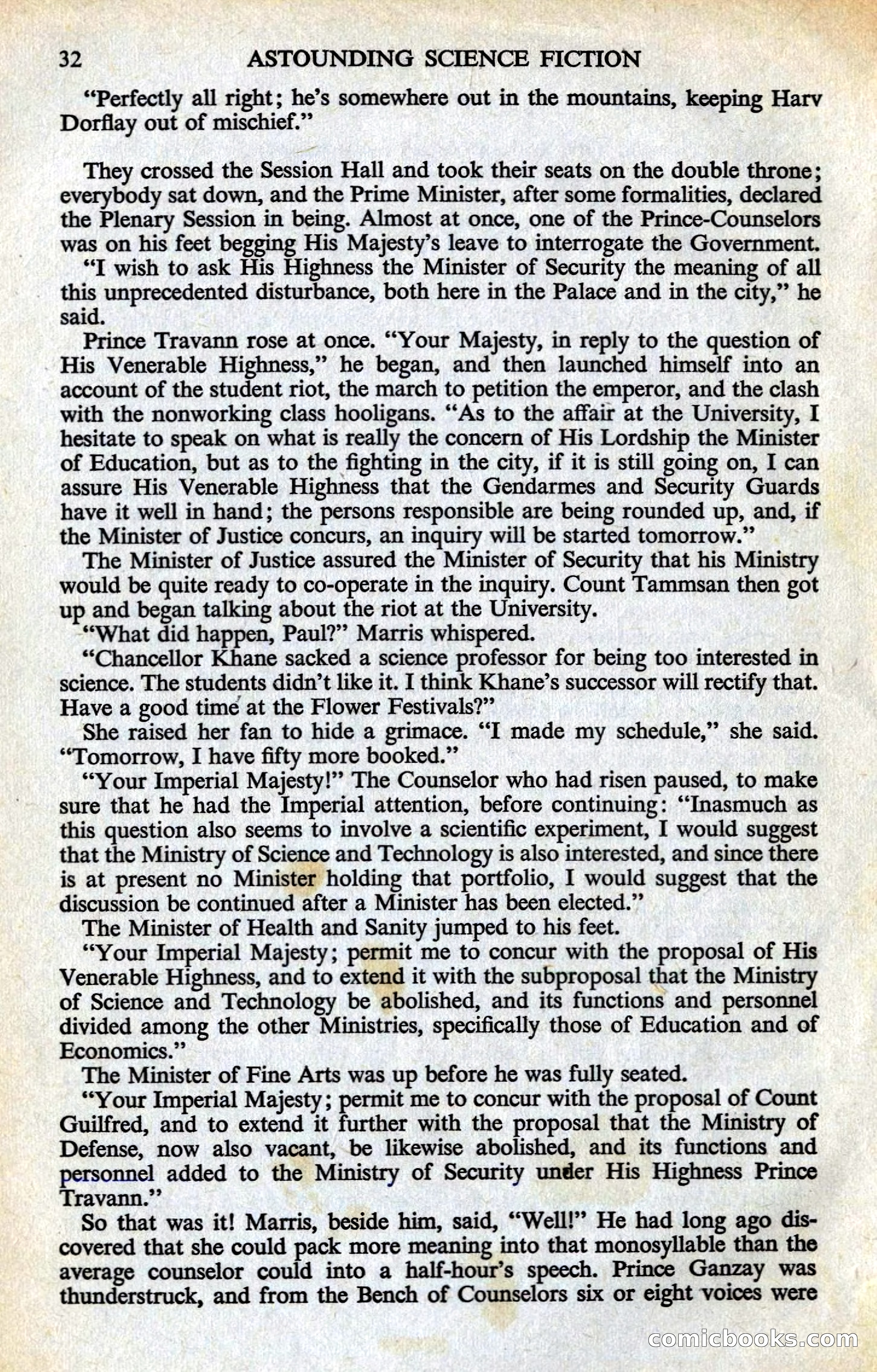 Astounding British Edition, Volume 15, No. 3 — page 34 of 132