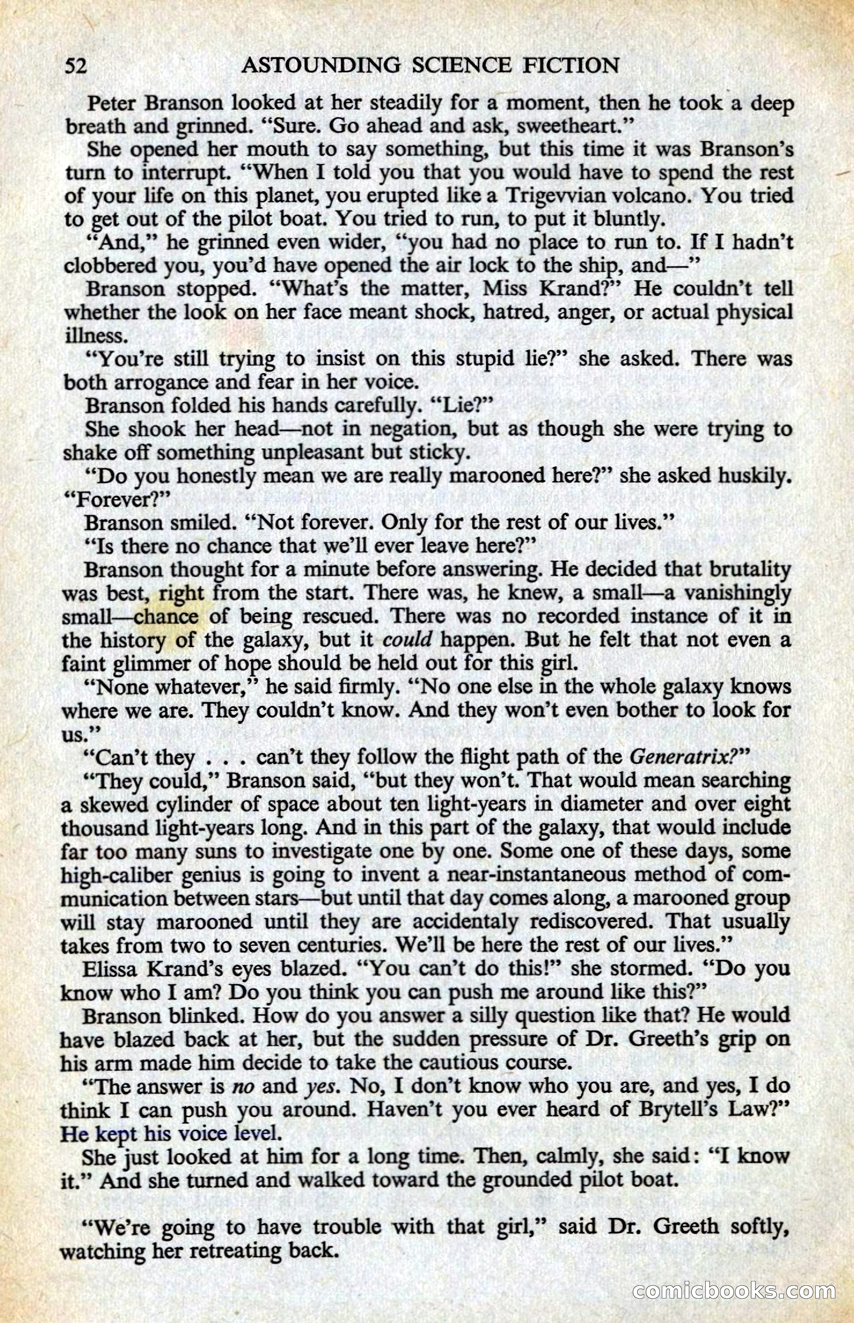 Astounding British Edition, Volume 15, No. 3 — page 54 of 132