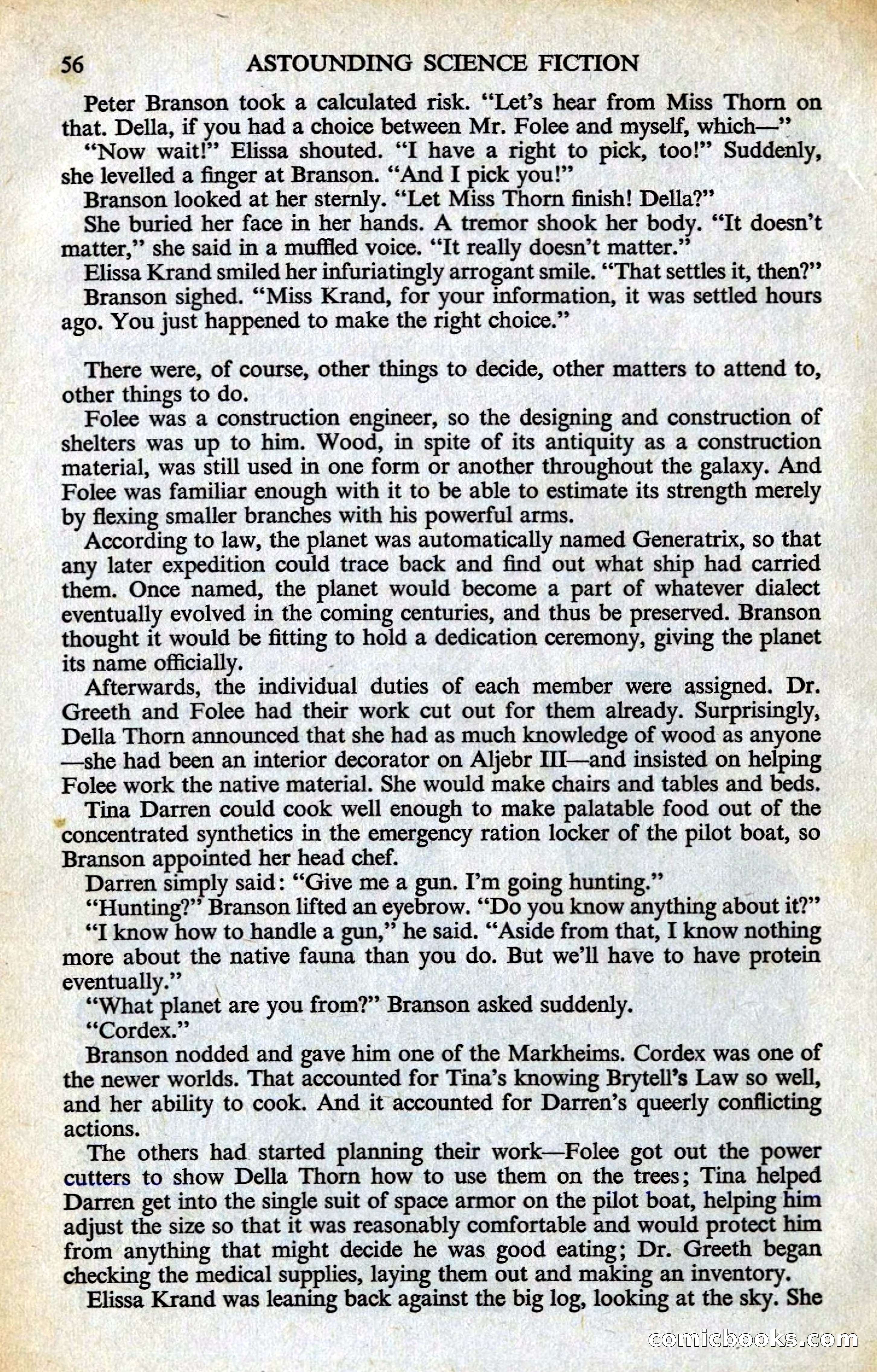 Astounding British Edition, Volume 15, No. 3 — page 58 of 132