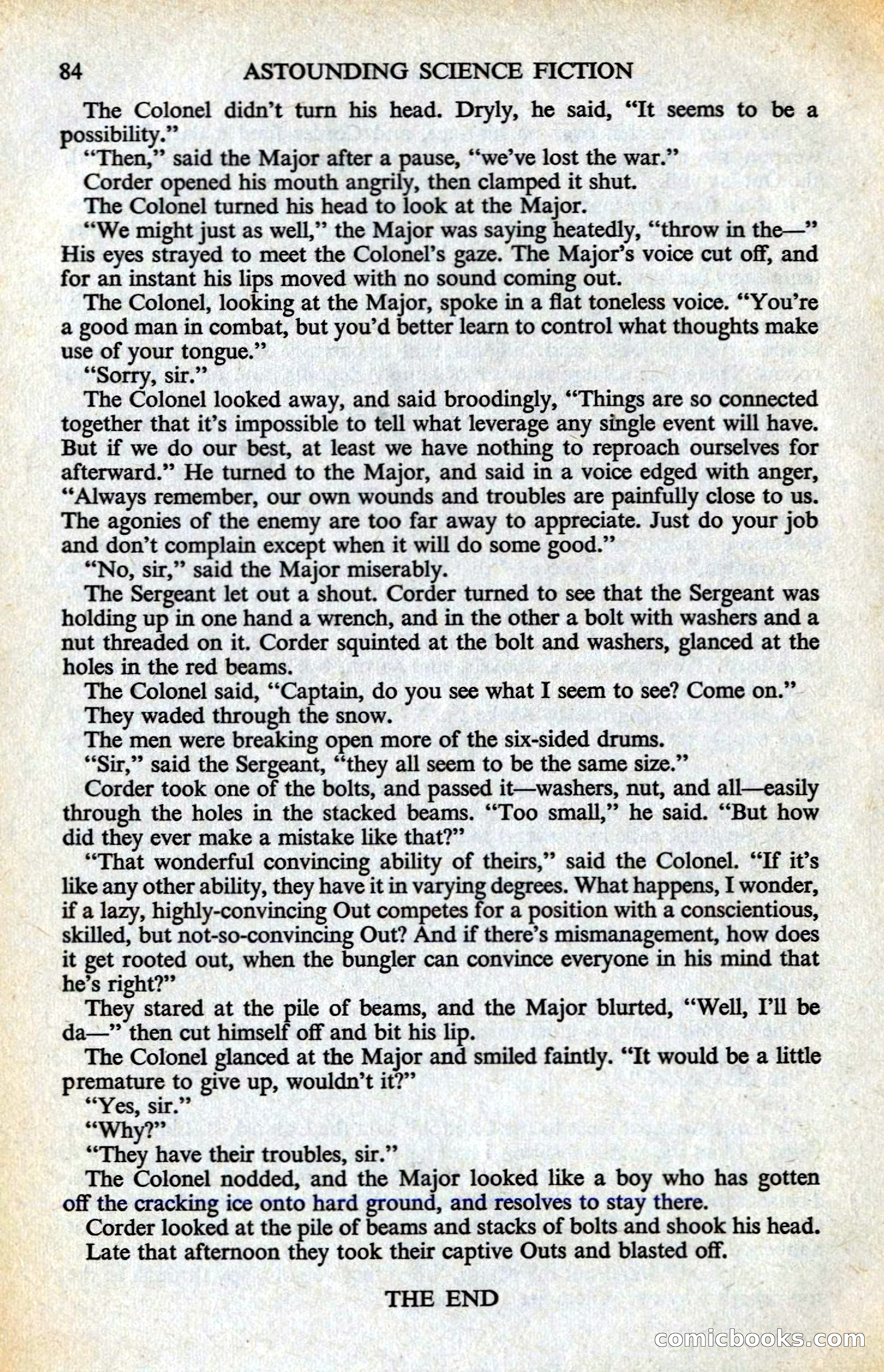 Astounding British Edition, Volume 15, No. 3 — page 86 of 132