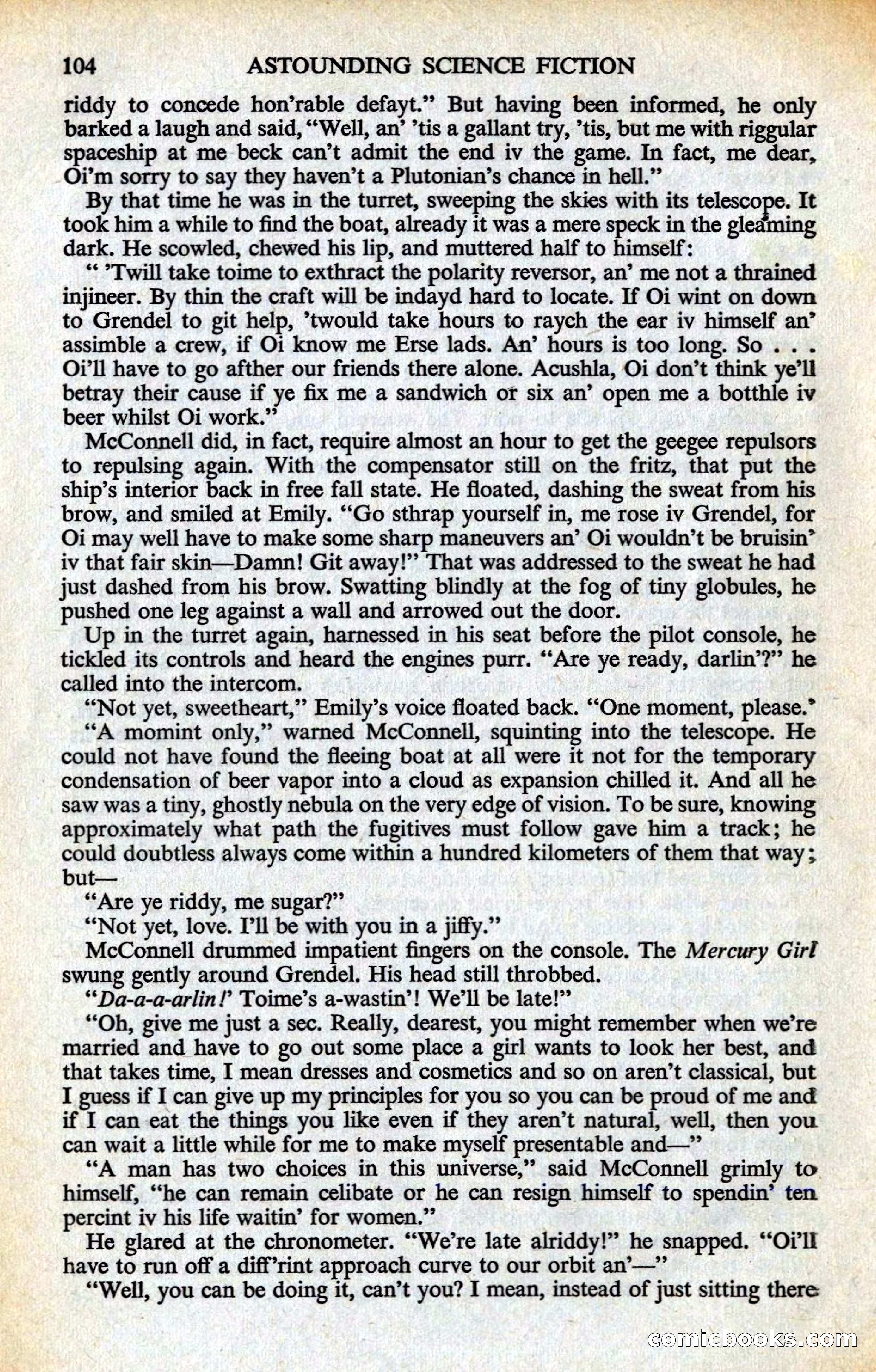 Astounding British Edition, Volume 15, No. 3 — page 106 of 132