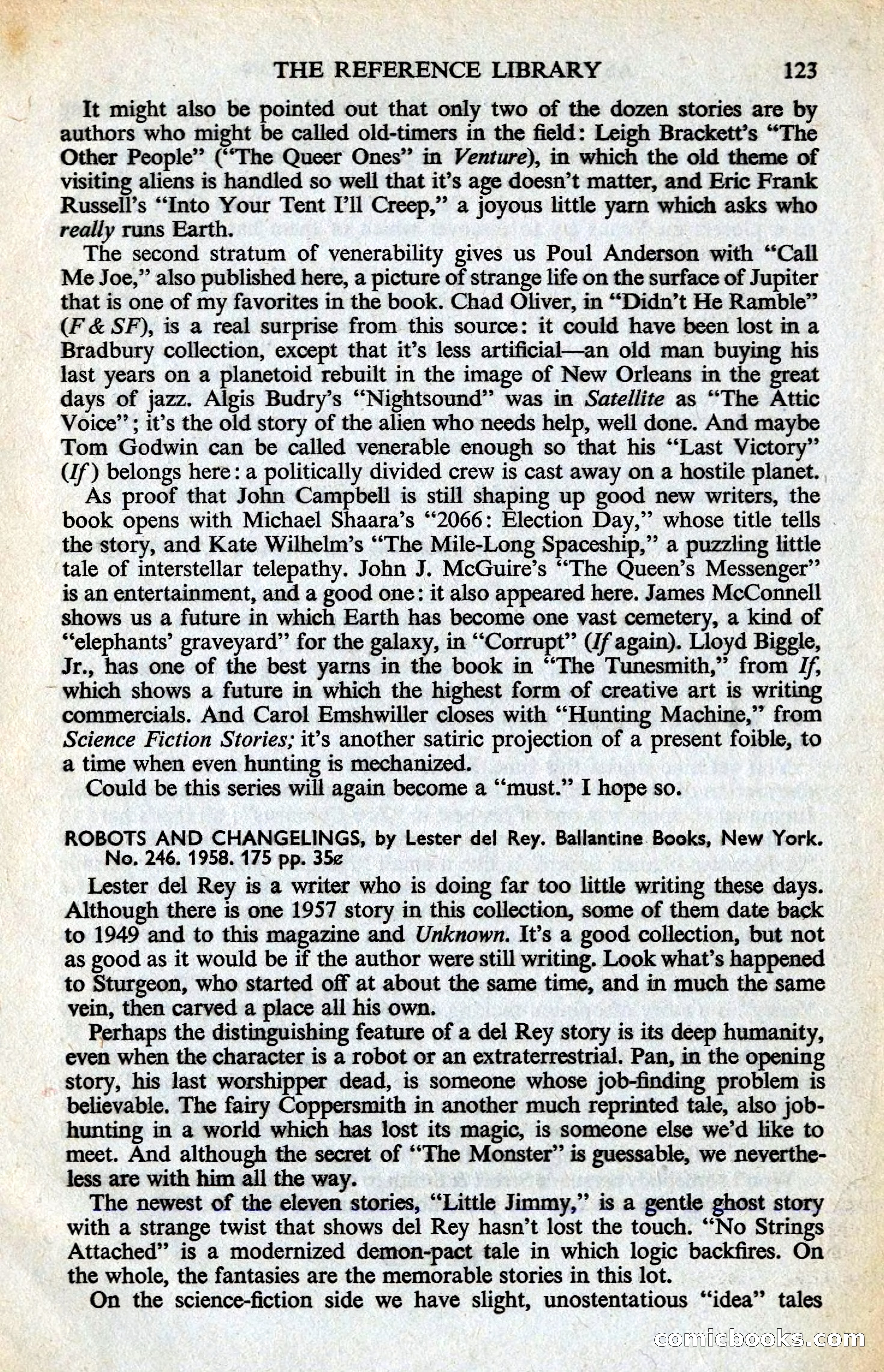 Astounding British Edition, Volume 15, No. 3 — page 125 of 132