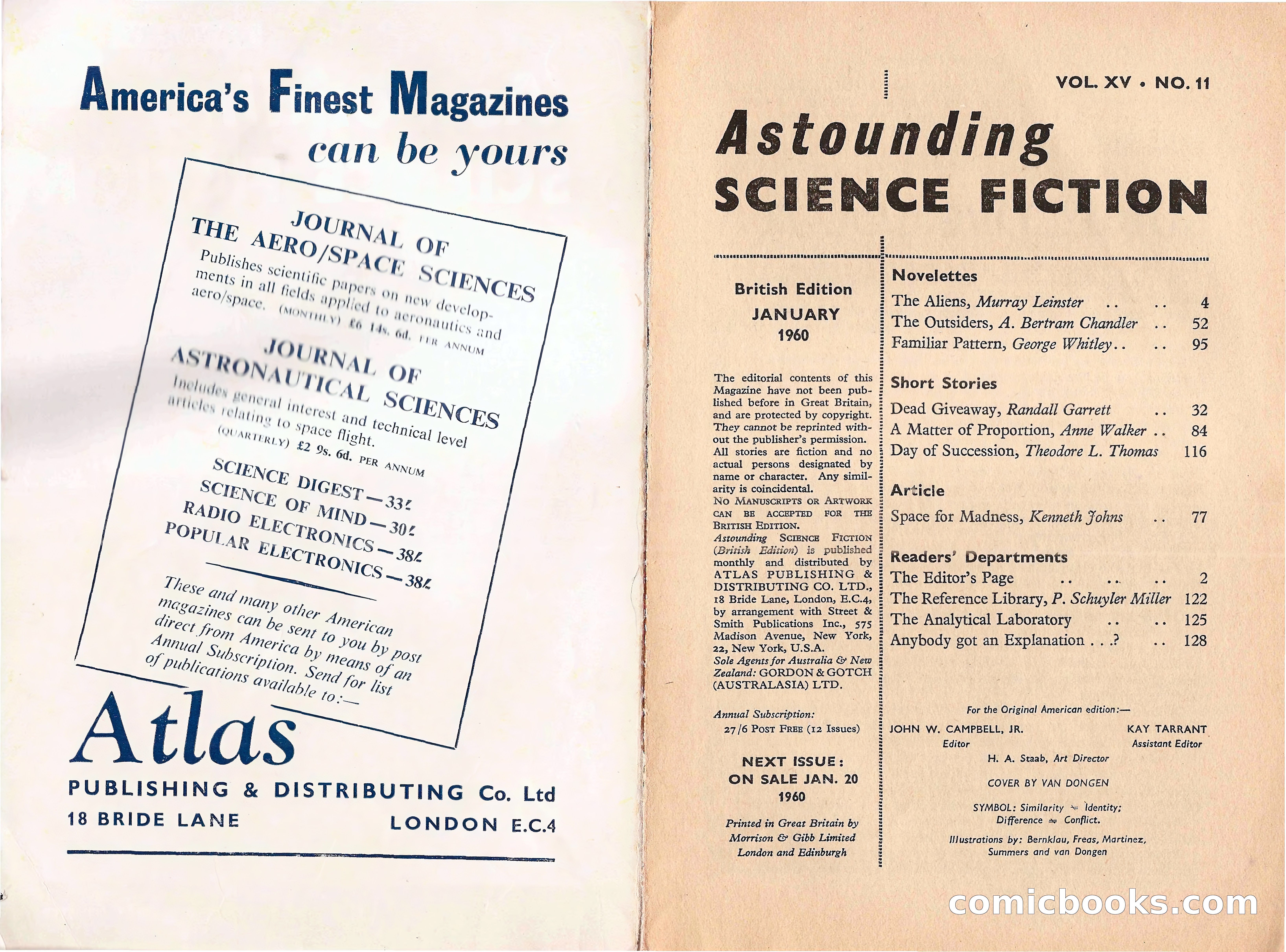 Astounding Science Fiction (British Edition) — page 2 of 67