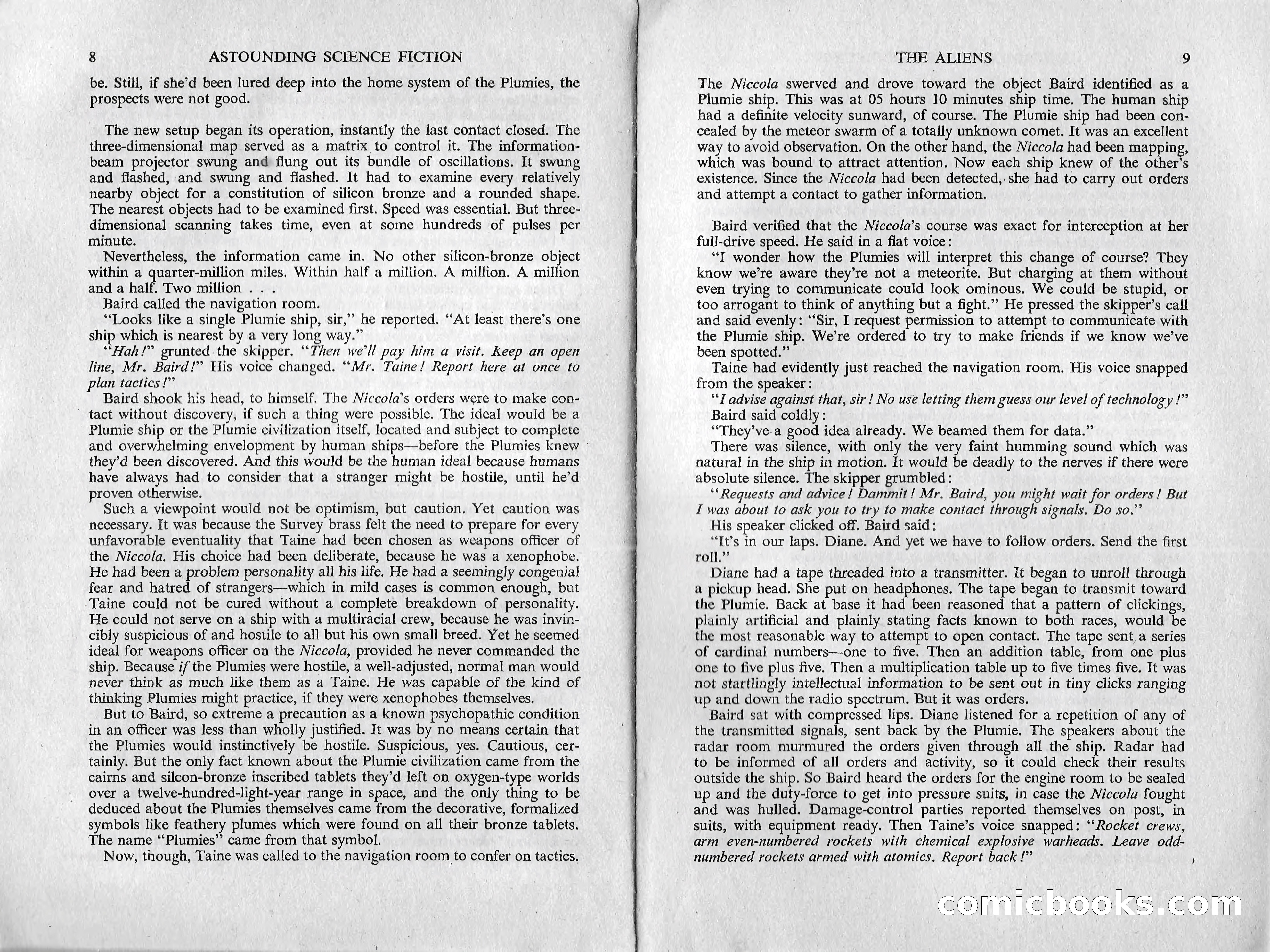 Astounding Science Fiction (British Edition) — page 6 of 67