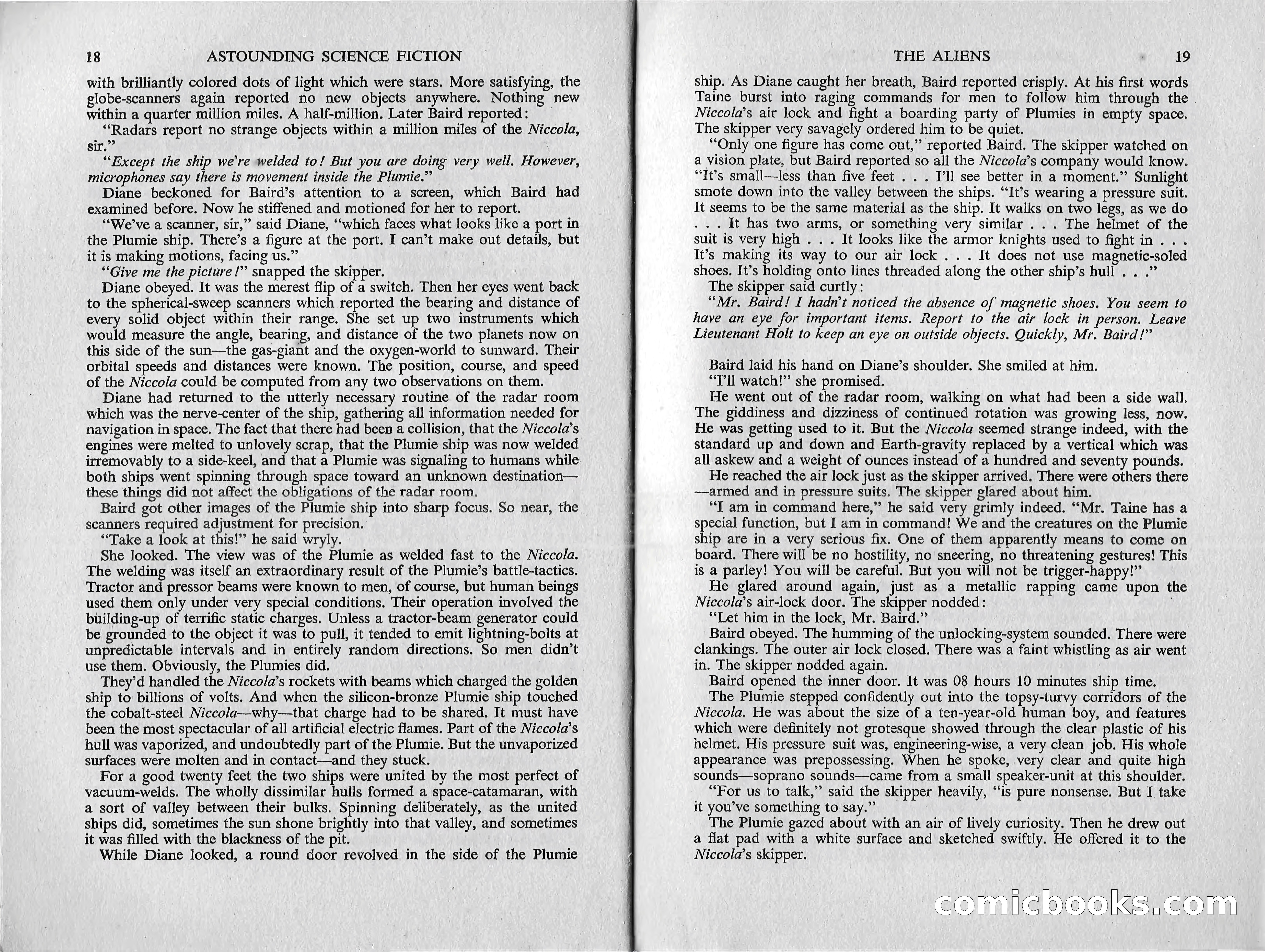 Astounding Science Fiction (British Edition) — page 11 of 67