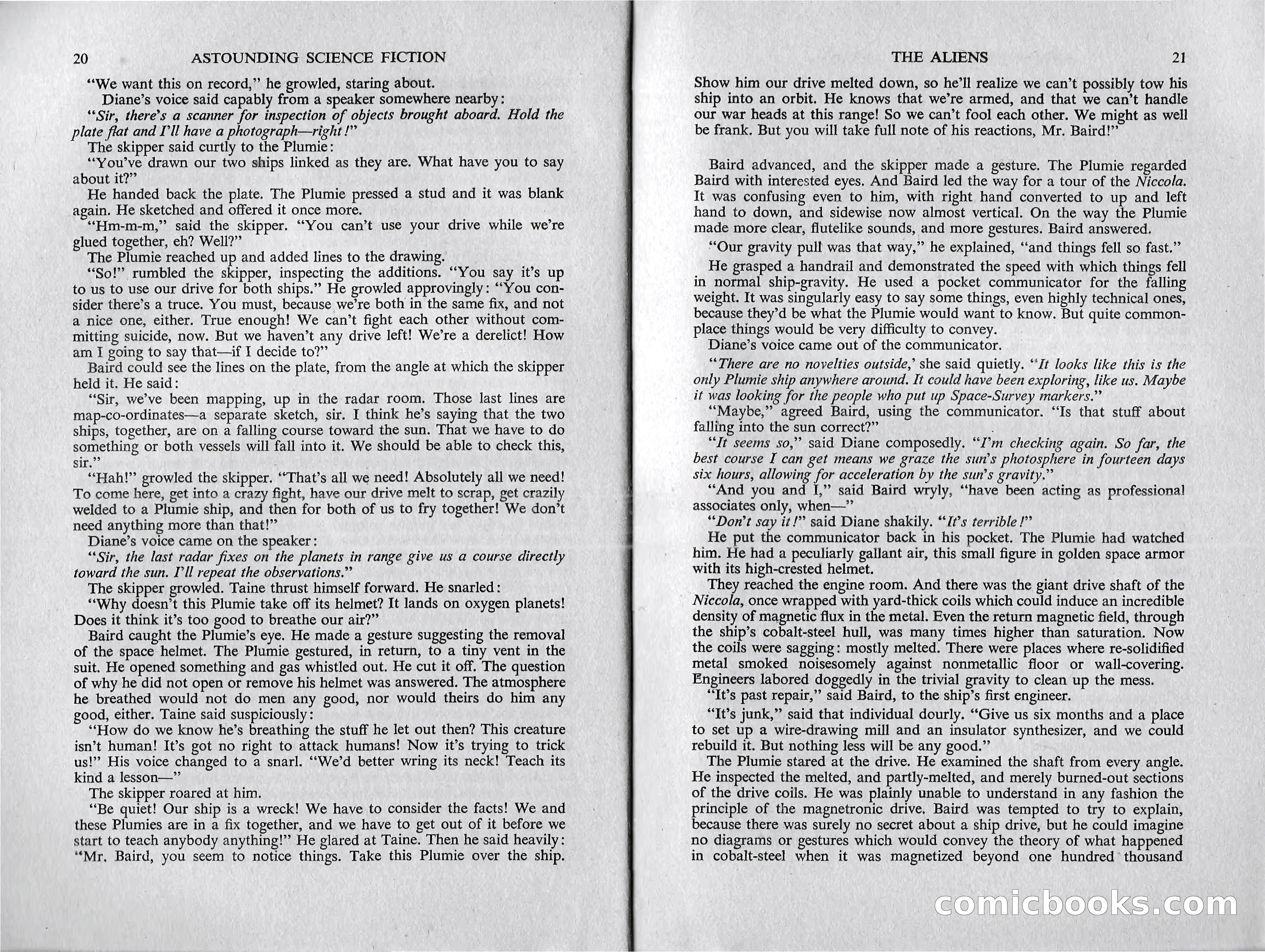 Astounding Science Fiction (British Edition) — page 12 of 67