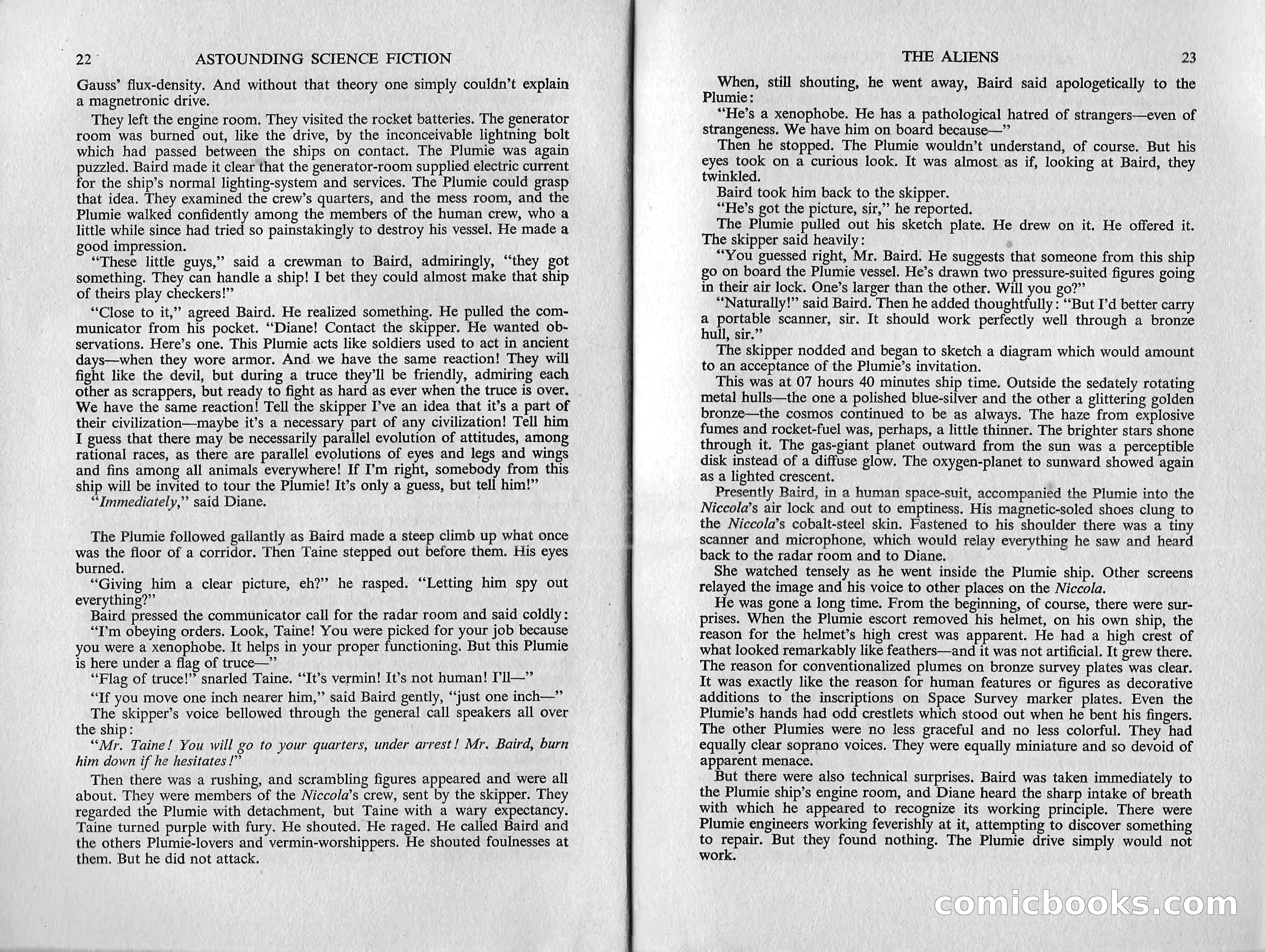Astounding Science Fiction (British Edition) — page 13 of 67