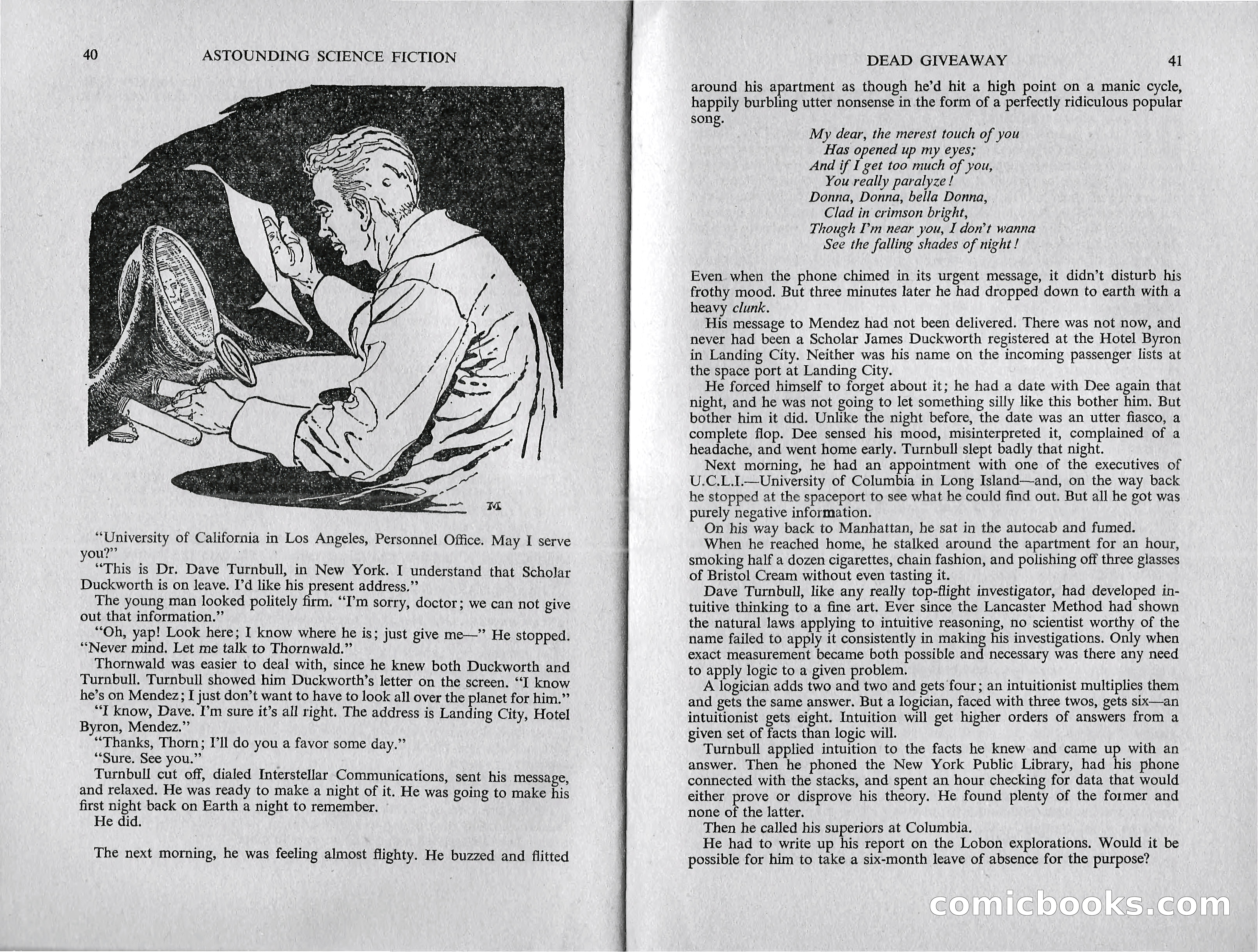 Astounding Science Fiction (British Edition) — page 22 of 67