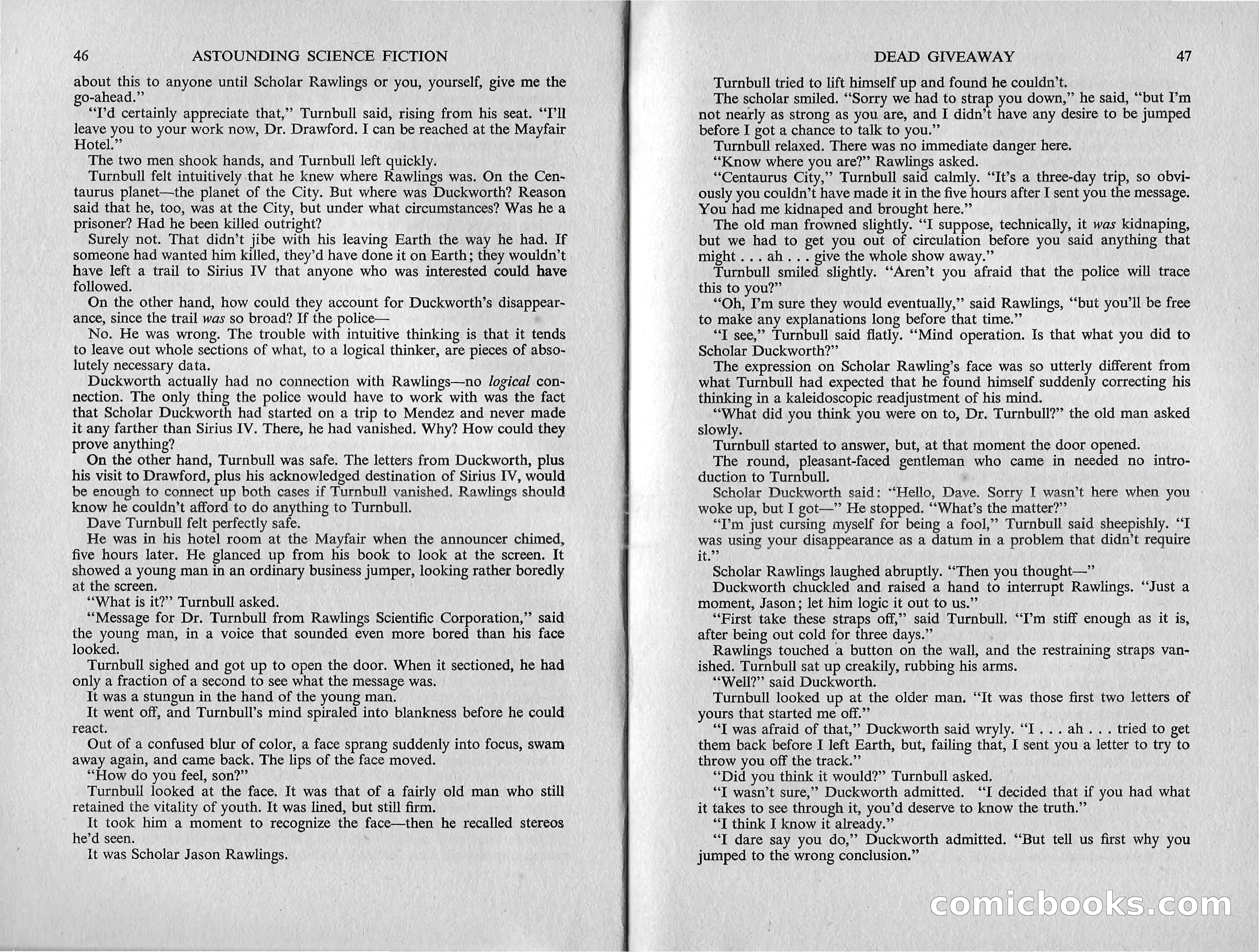 Astounding Science Fiction (British Edition) — page 25 of 67