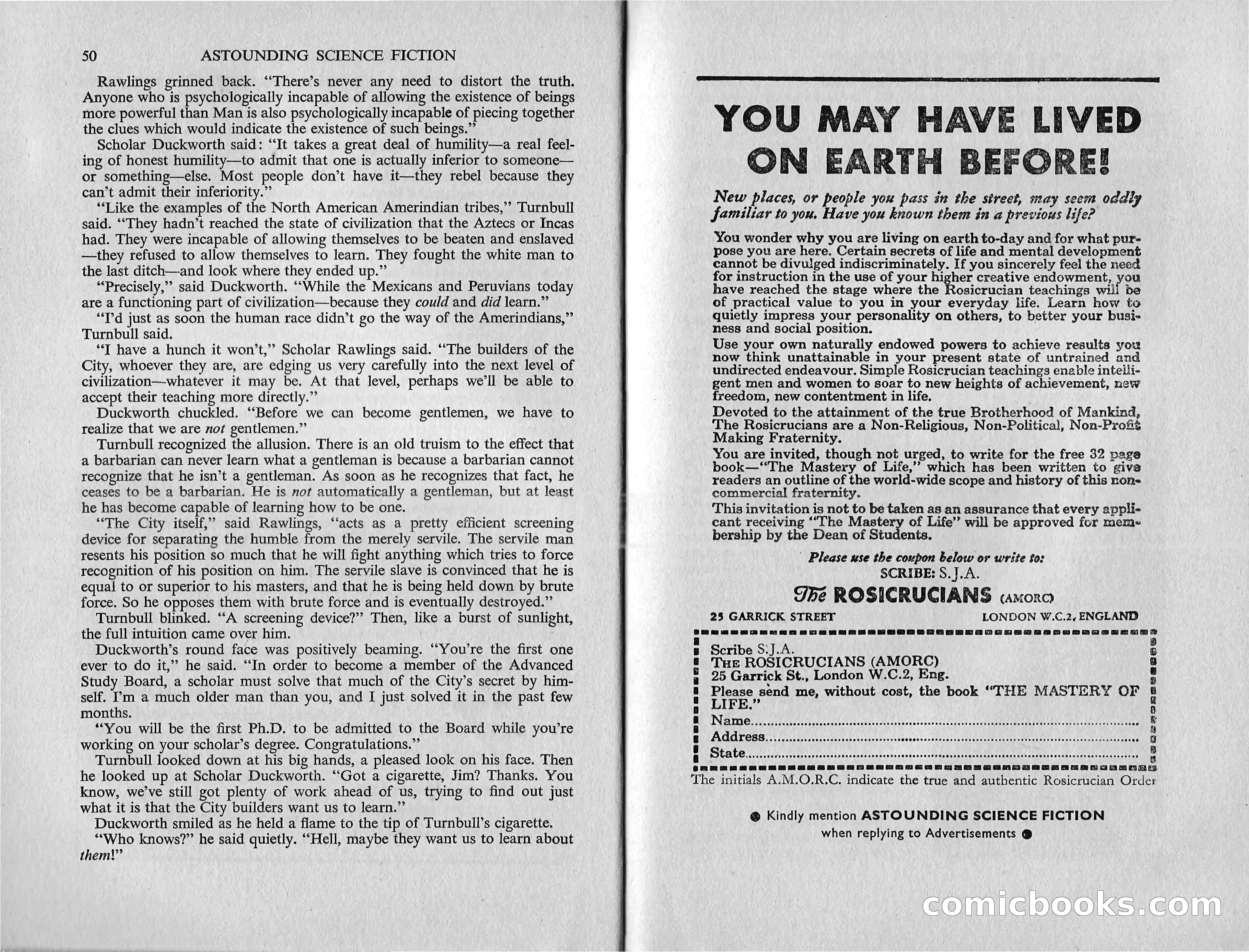 Astounding Science Fiction (British Edition) — page 27 of 67