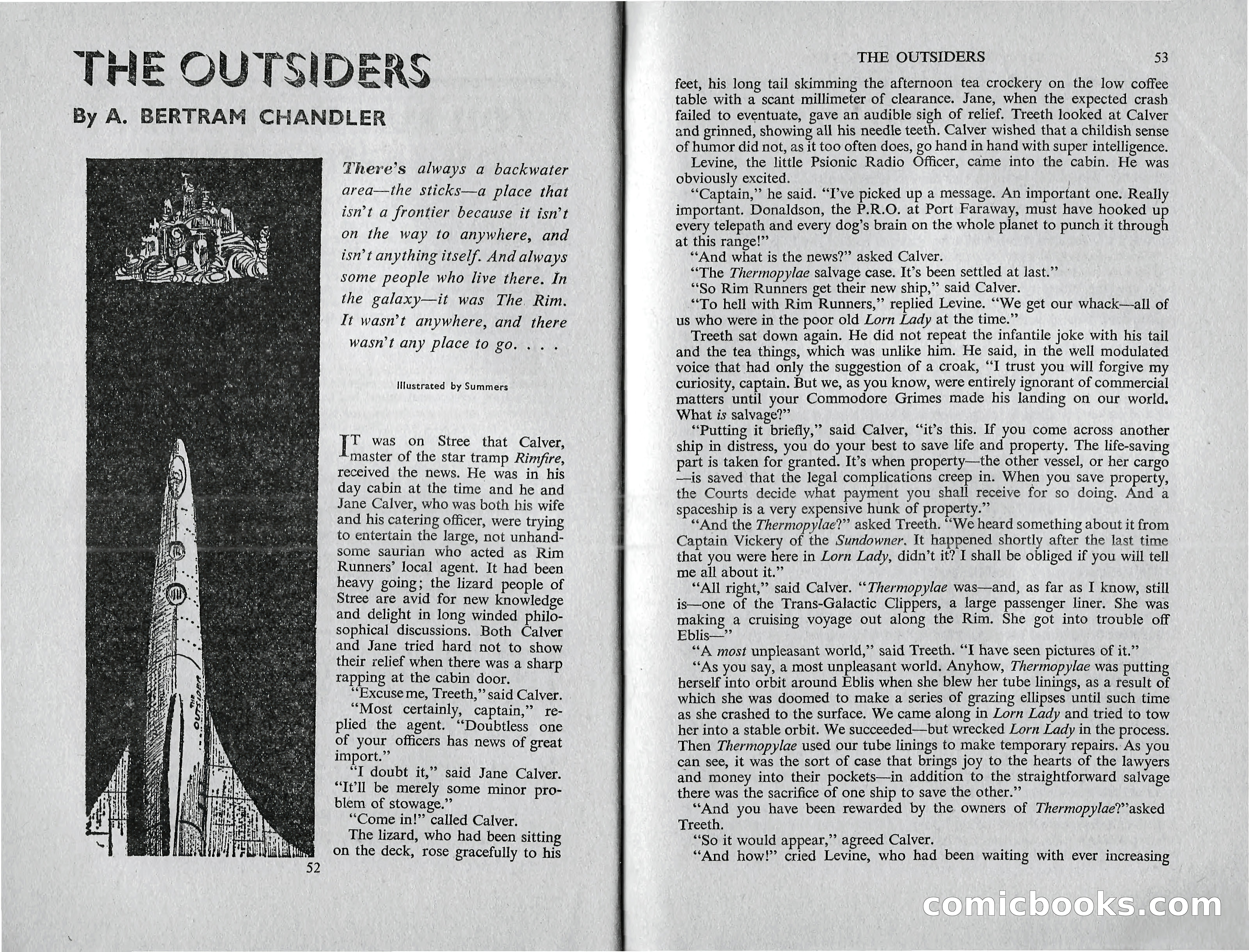 Astounding Science Fiction (British Edition) — page 28 of 67